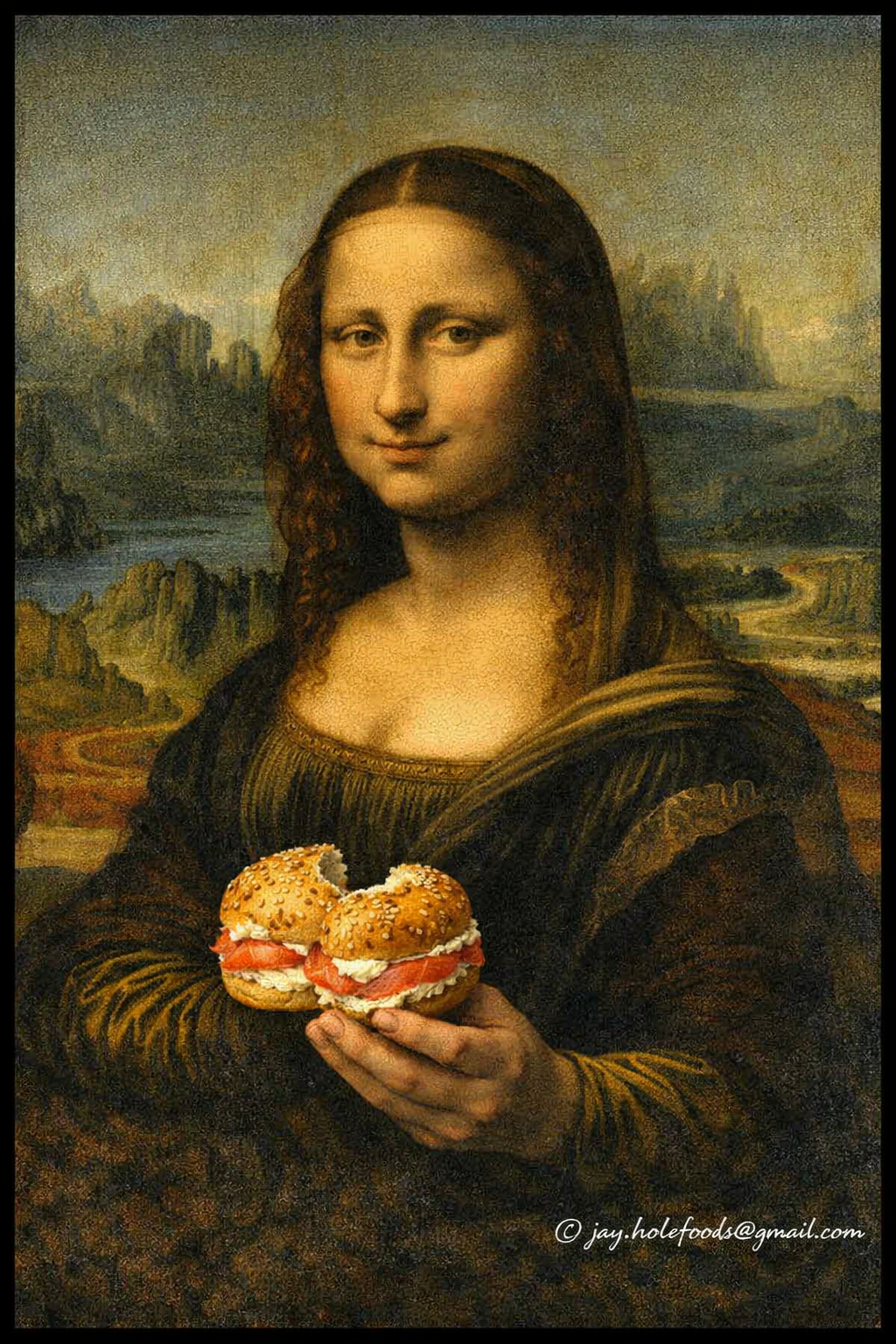 Mona Lisa Bagel with two hands and signature April 20.png
