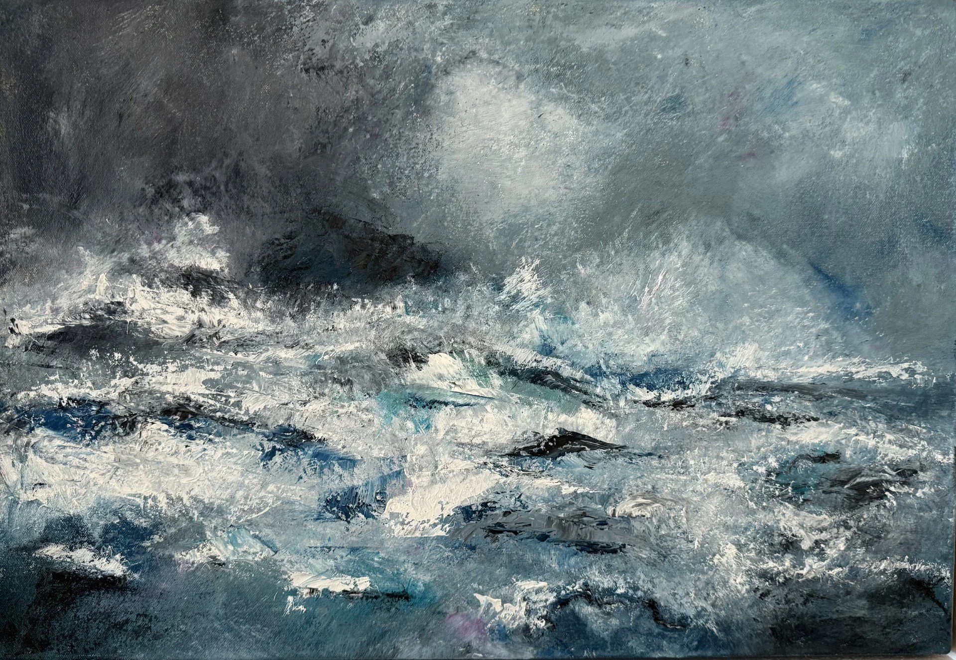 Engulfed
Oil on canvas
55.5 x 39 cm
£300.00