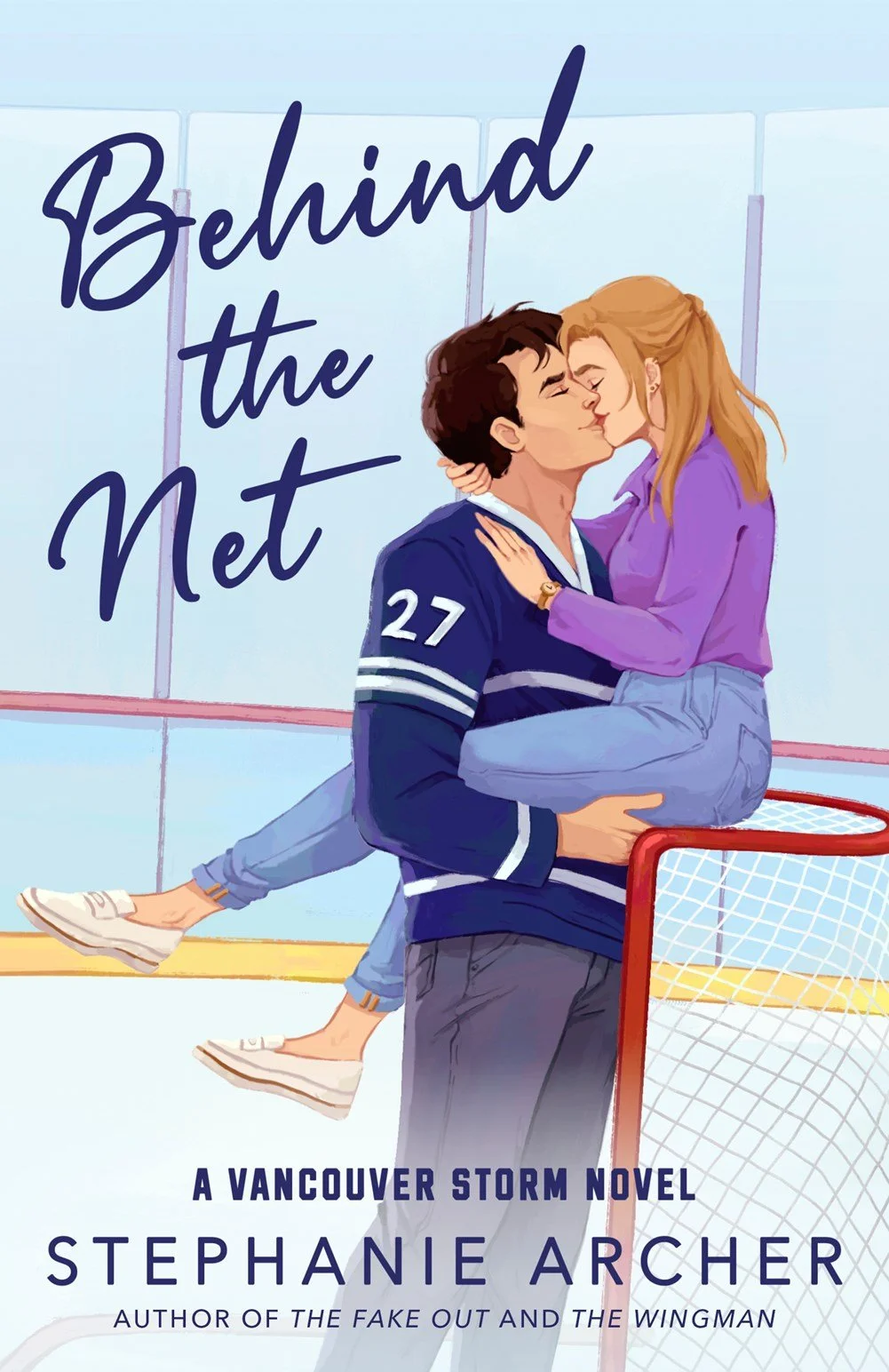 Behind the Net by Stephanie Archer - SIGNED