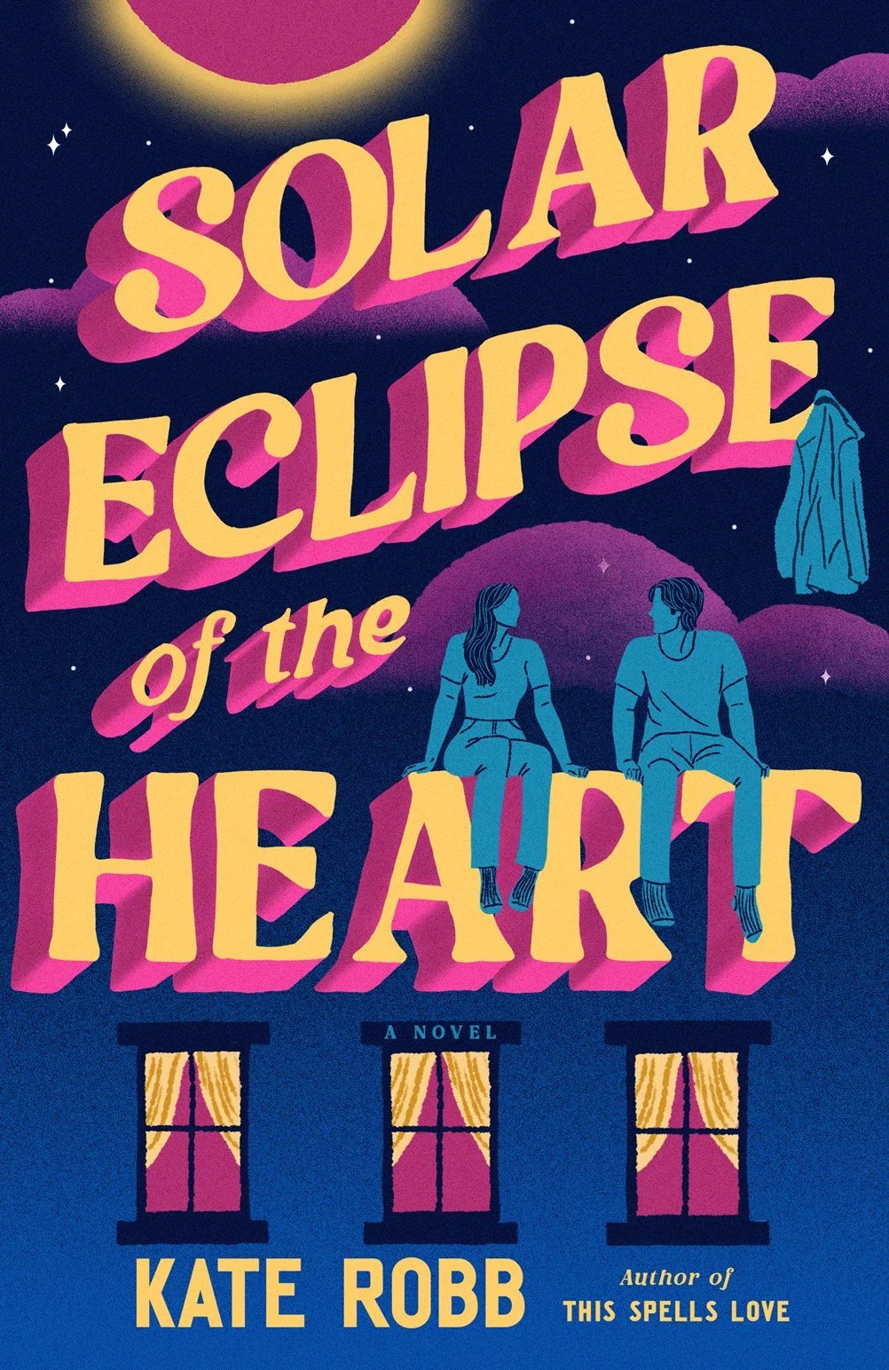 Solar Eclipse of the Heart by Kate Robb with signed bookplate and artwork