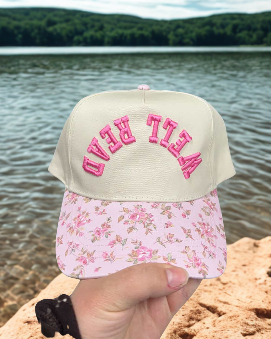 Teacher Pre-Order - Well Read Floral Trucker Hat