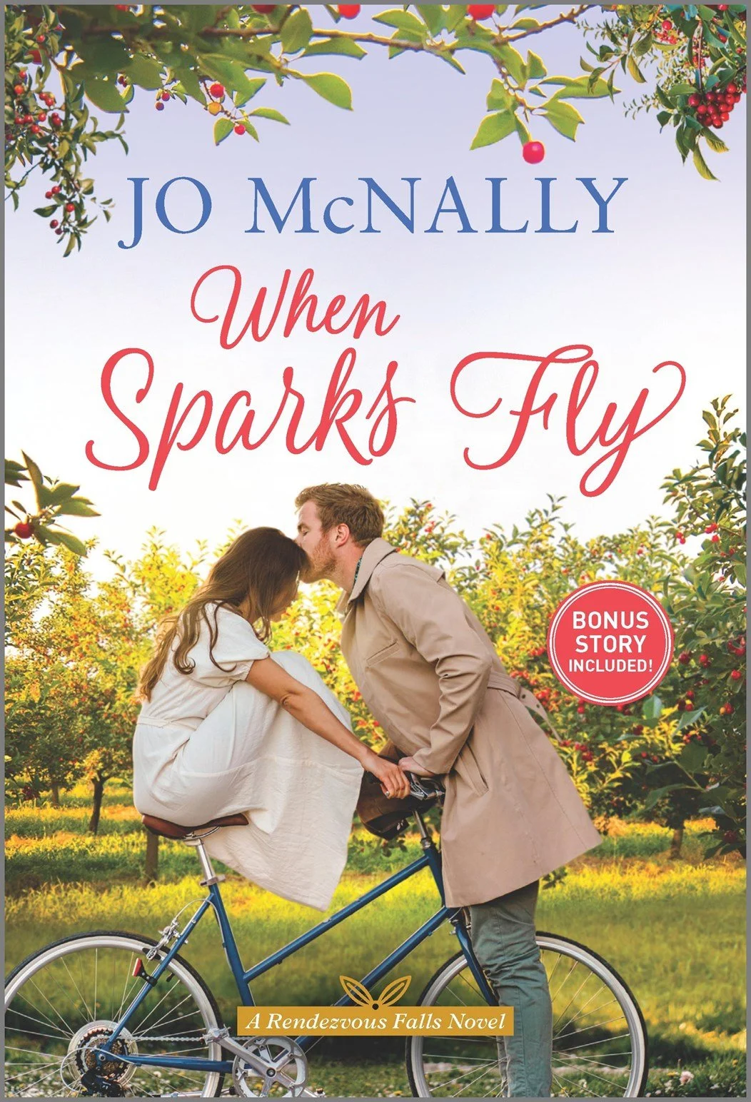 When Sparks Fly by Jo McNally (Rendezvous Falls #5) (Mass Market Paperbound)