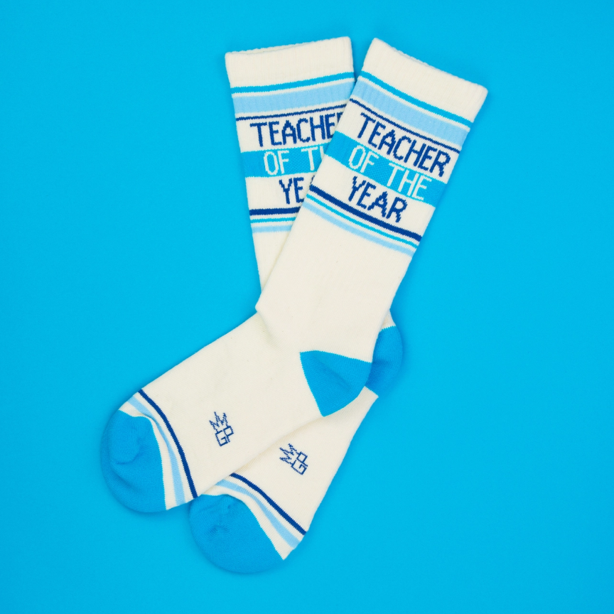 Teacher Pre-Order - Teacher of the Year Gym Socks