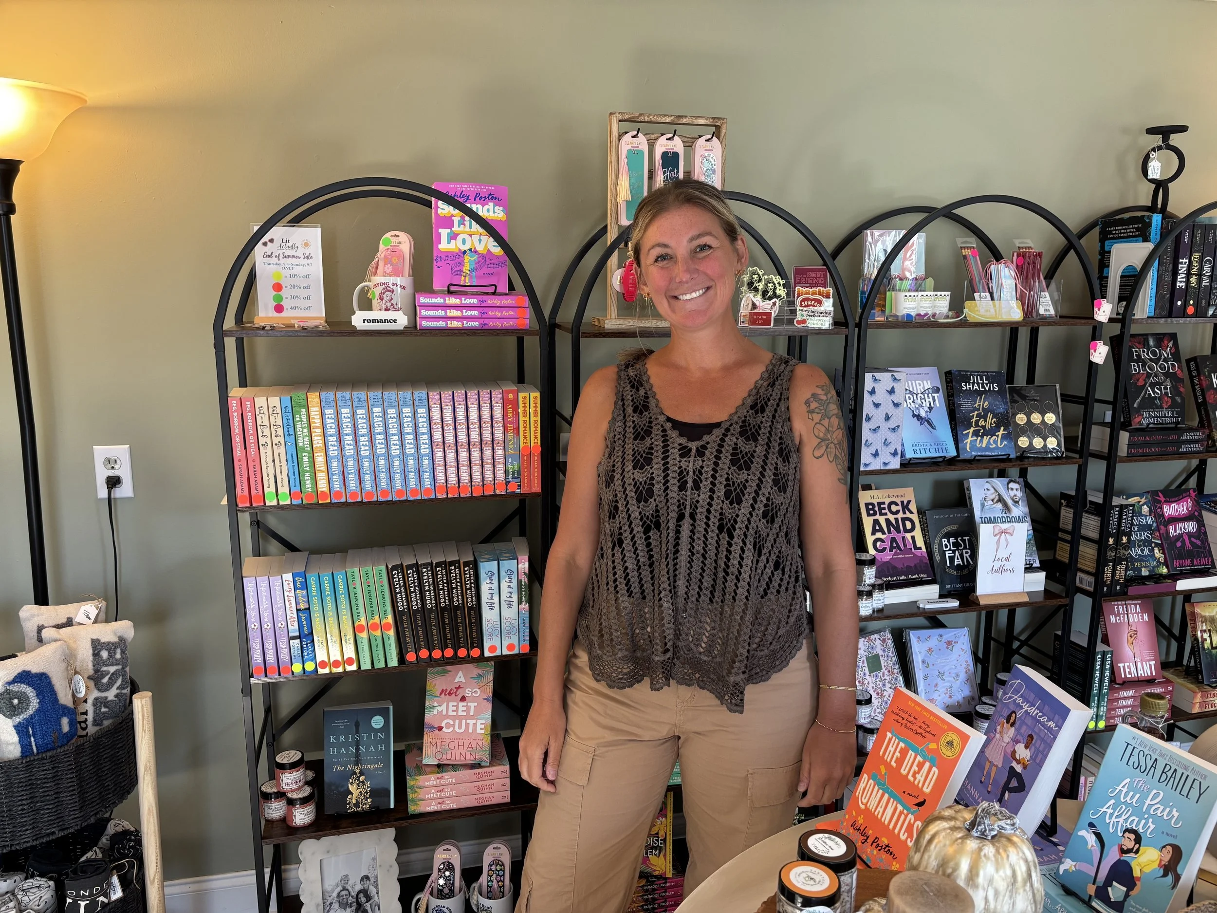 New Baldwinsville bookshop Lit Actually heats up shelves with romance and fantasy