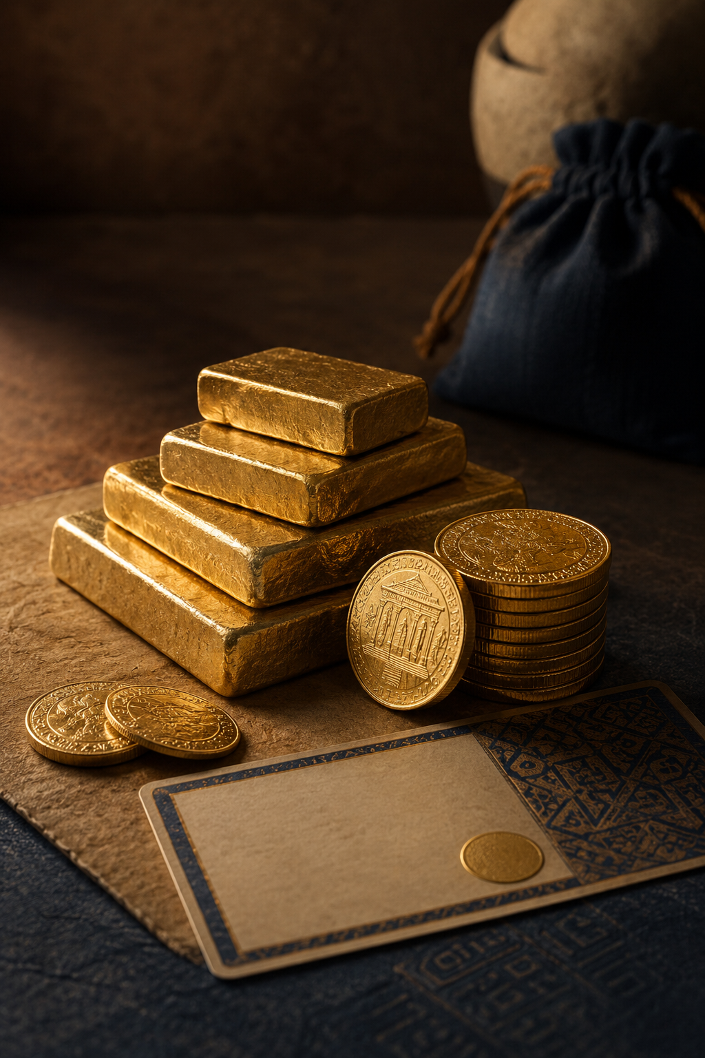 TIBR Gold bars and coins collection for investment, gifting, and generational value