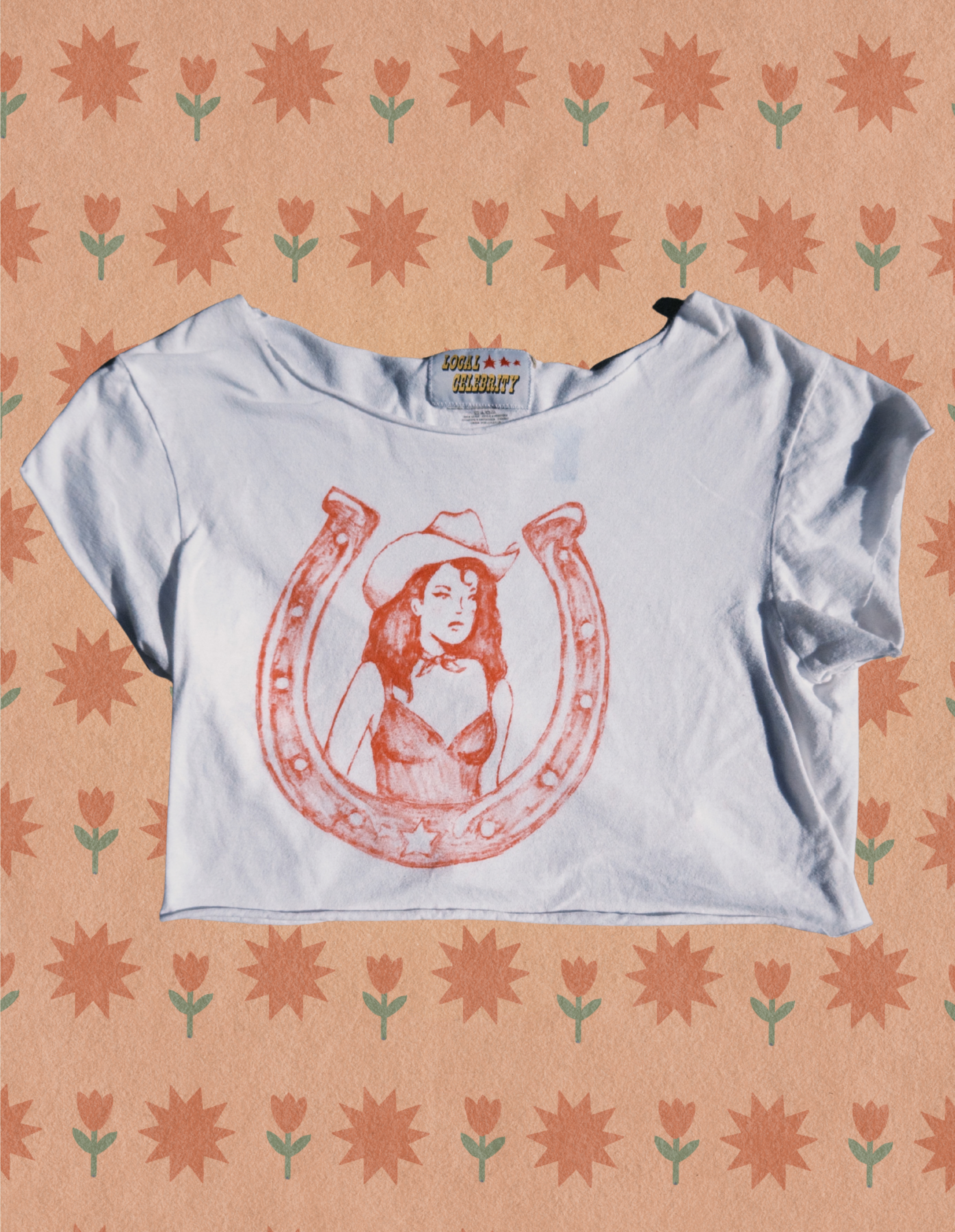 Cowgirl Cropped Tee