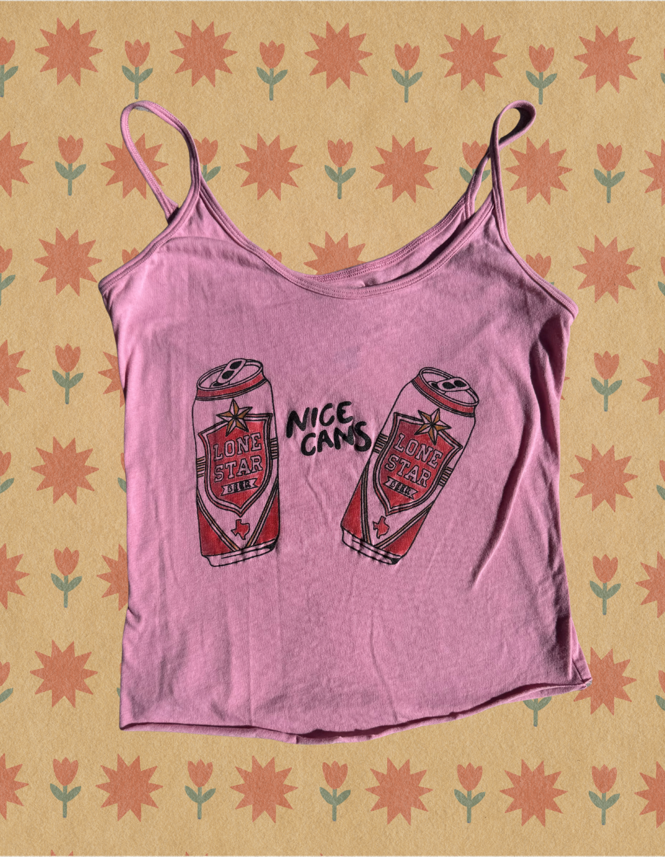 Nice Cans Light Pink Camisole