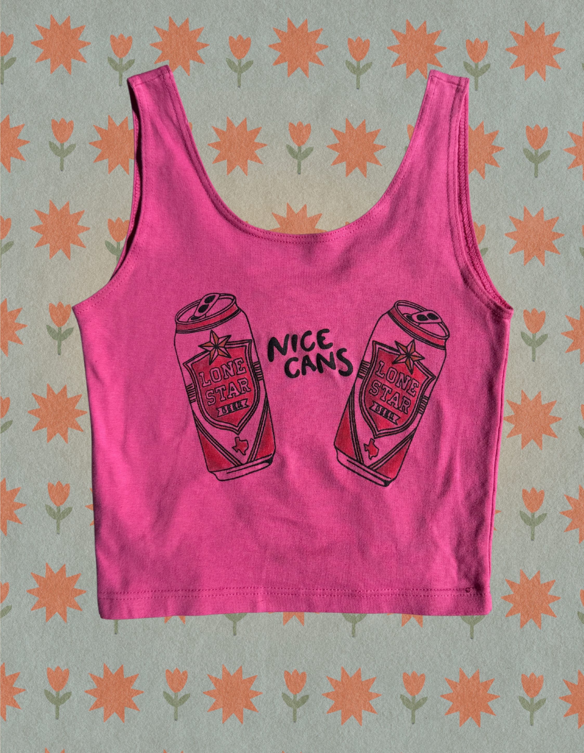 Nice Cans Pink Tank