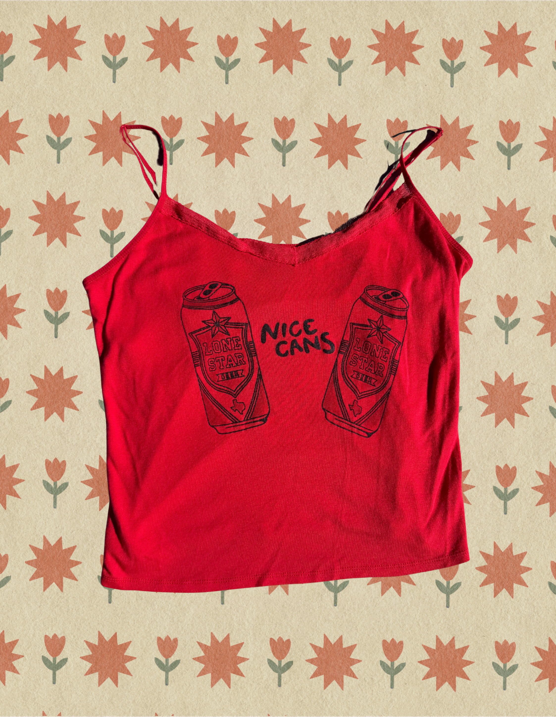 Nice Cans Red Tank
