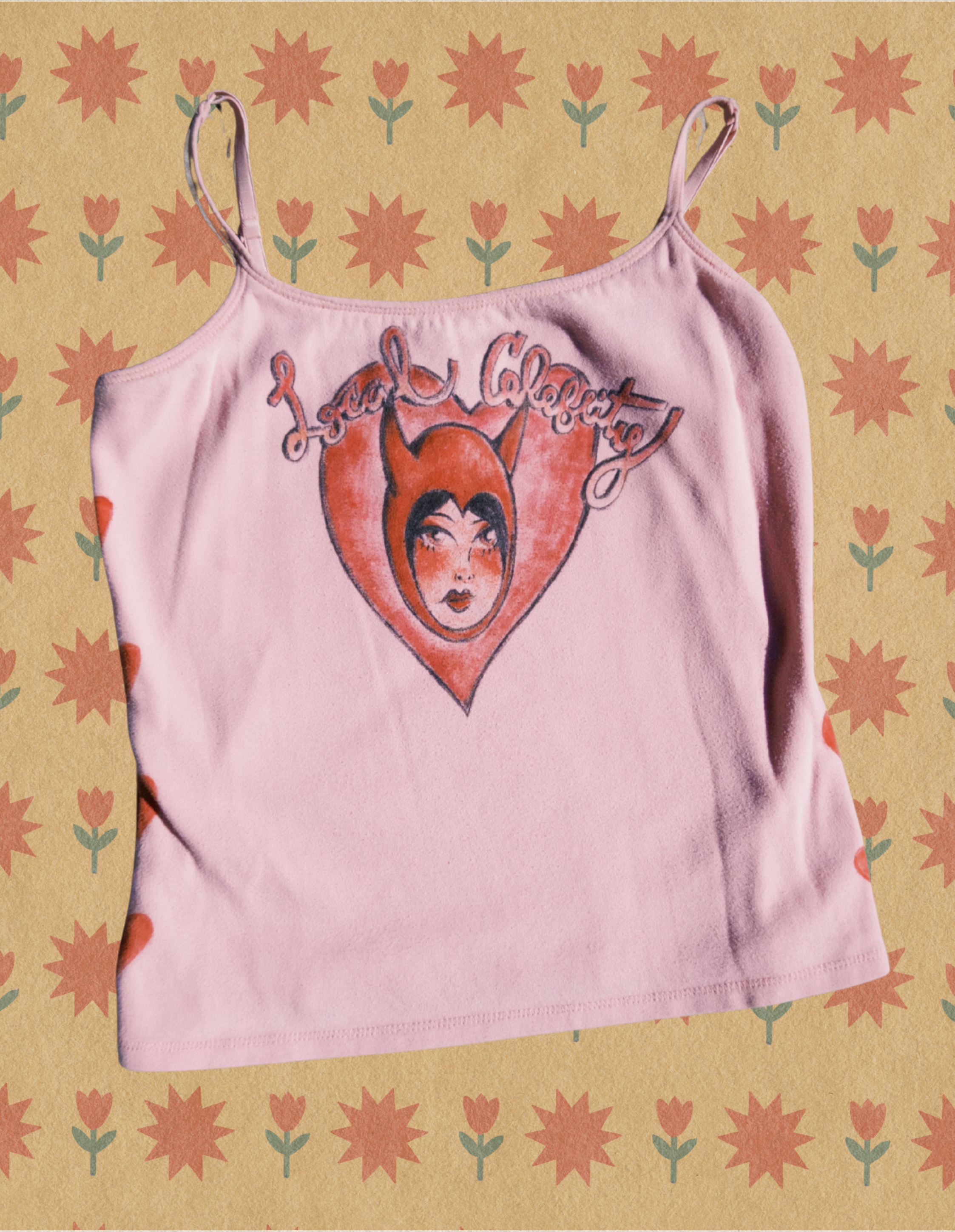 Hand-drawn Local Celebrity Devil Tank