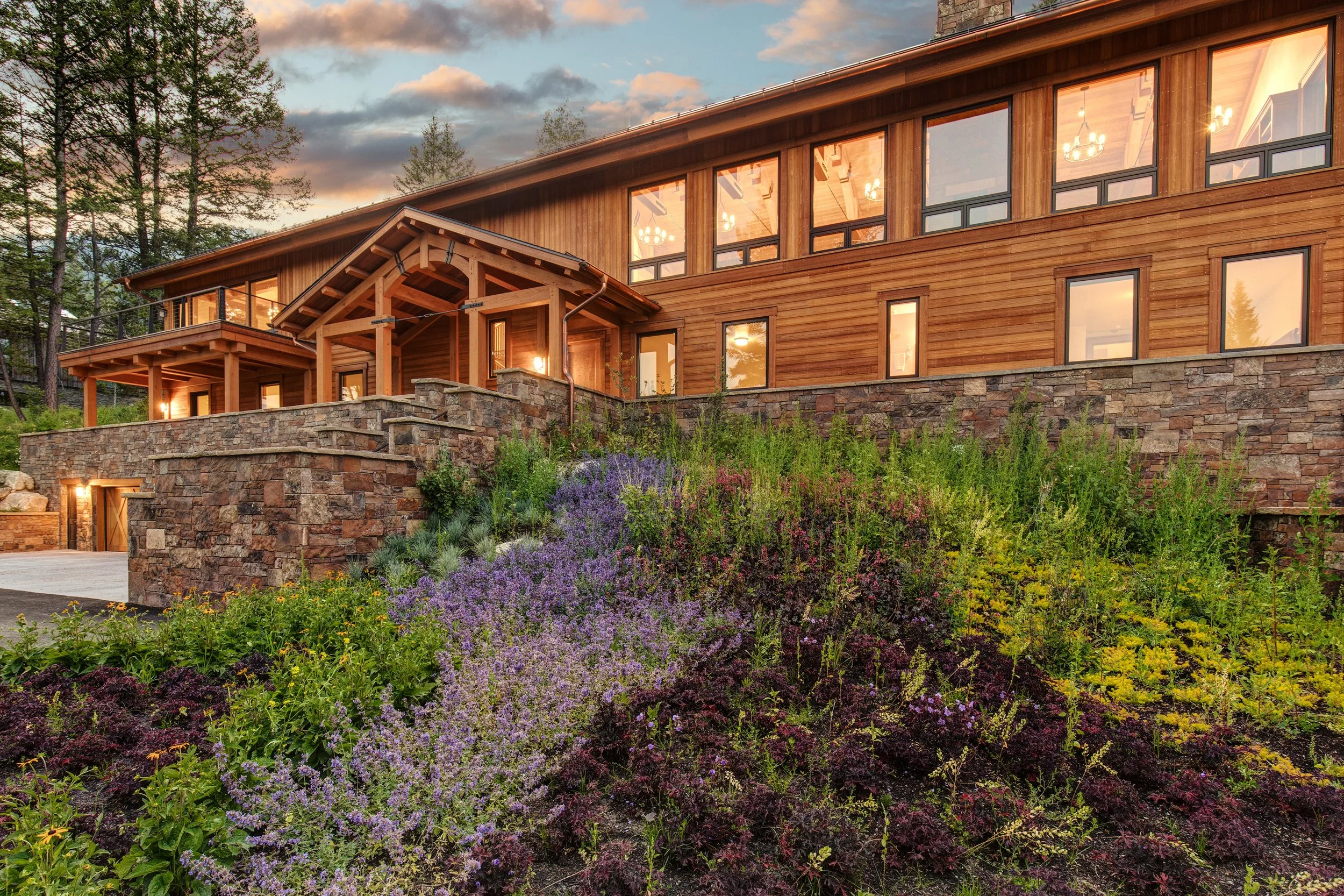 Exterior Twilight w garden.jpg