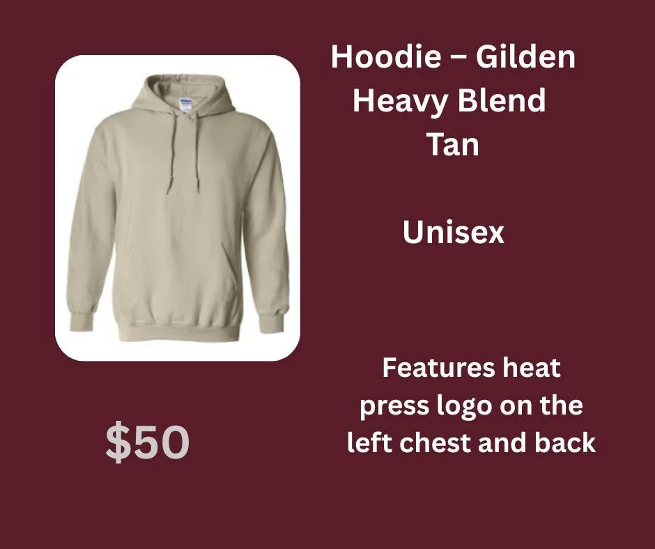 BCVRHA Unisex Hoodie (Tan)