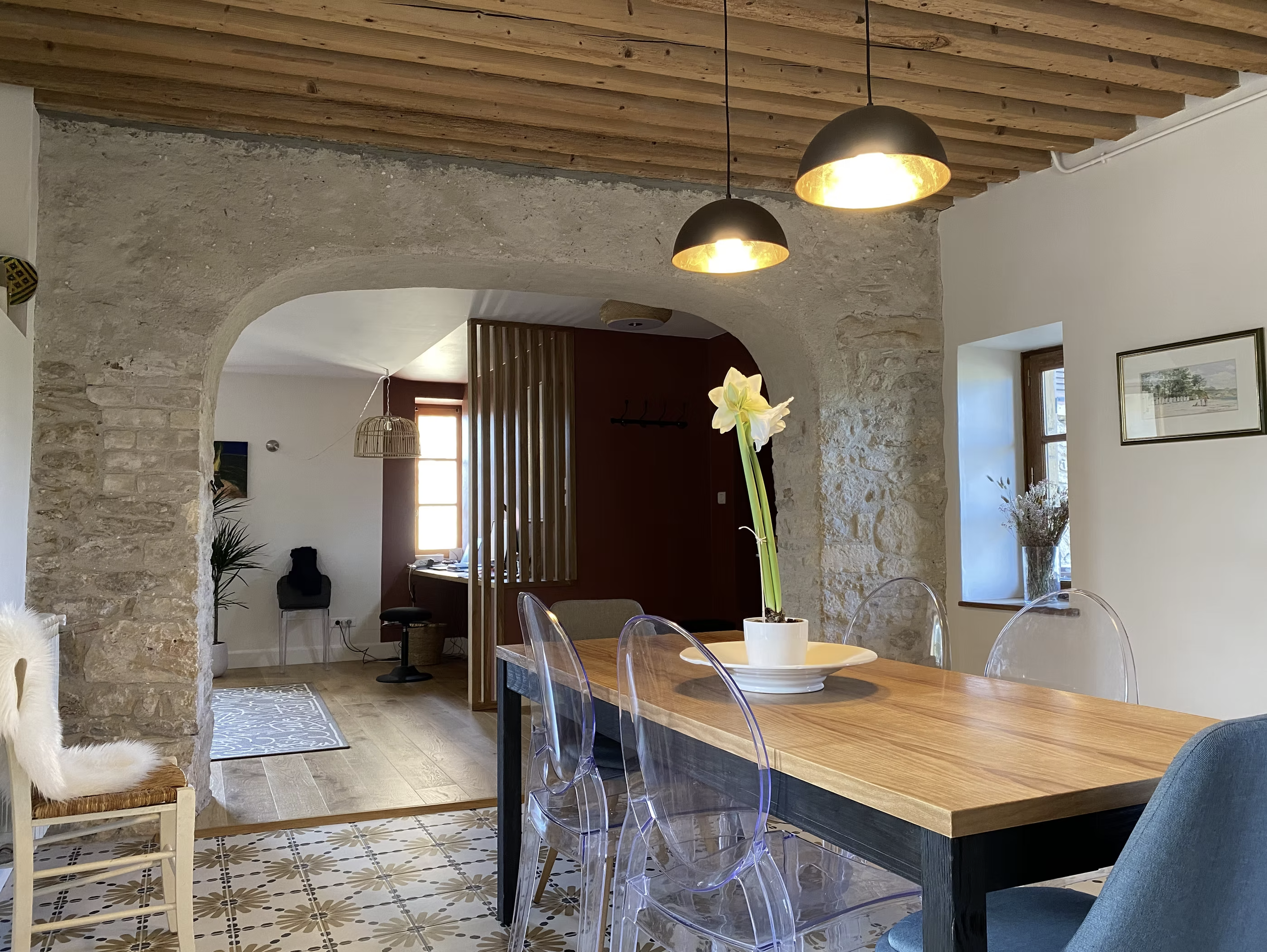 salle à manger psyché architecture interieur