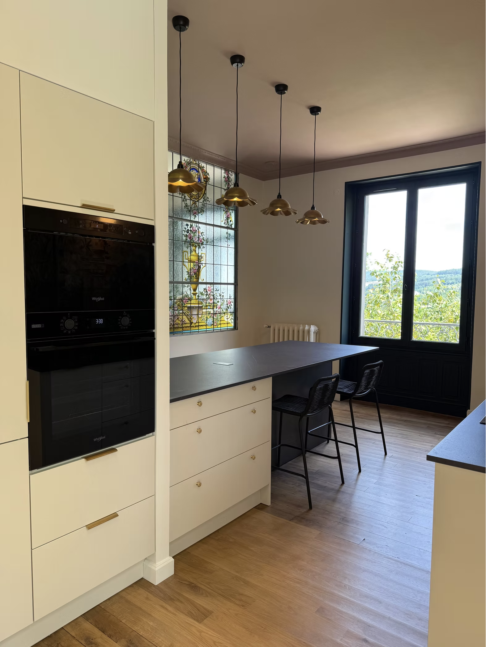 vitrail cuisine psyché architecture interieur