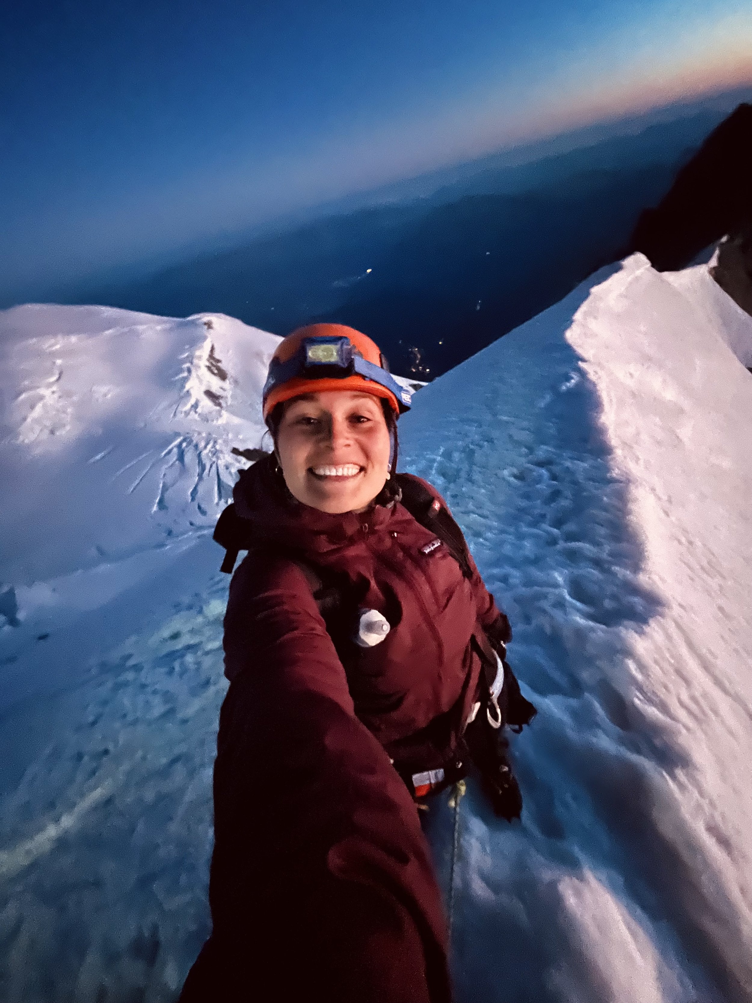 Sommet du Mont Blanc en alpinisme