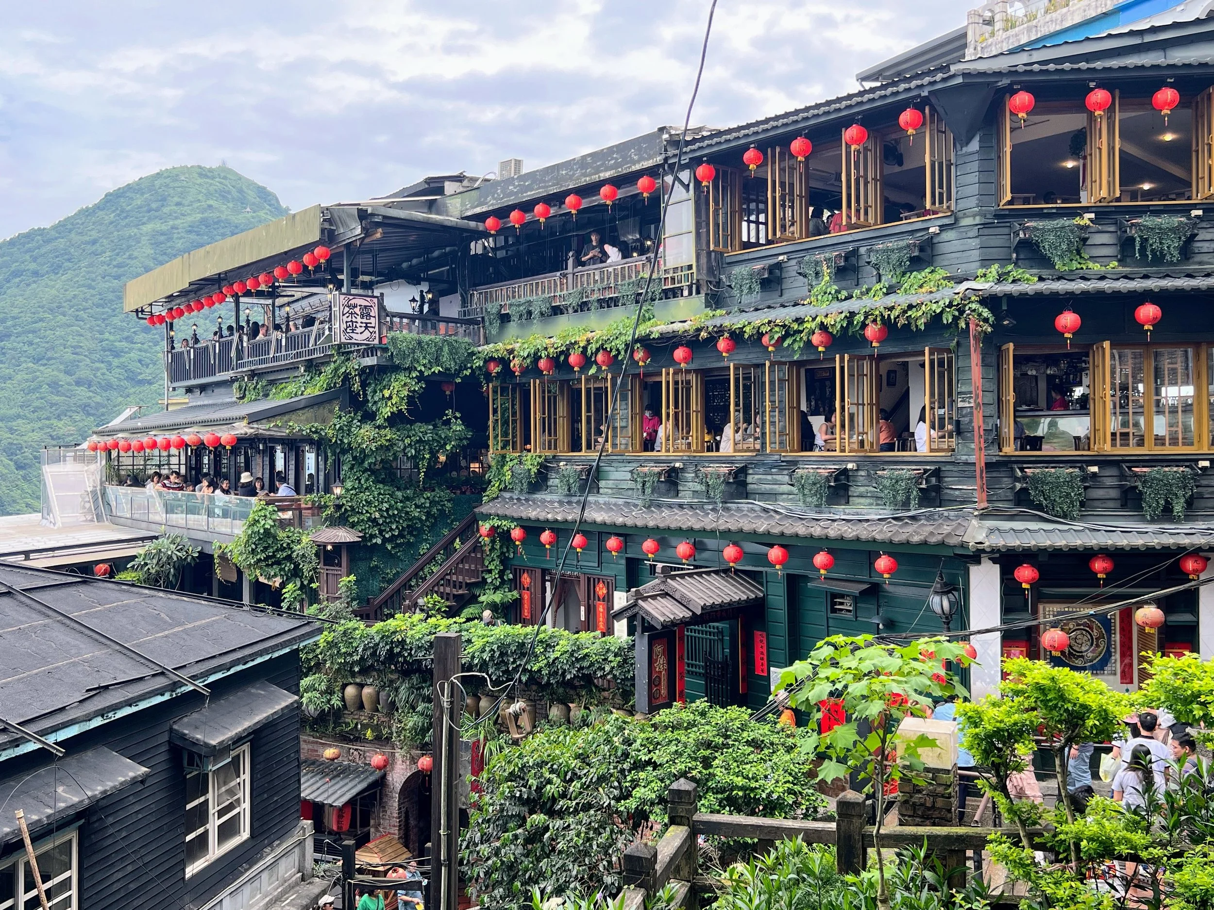 The Skyline Teahouse in Jiufen, Taiwan. May 2025. 