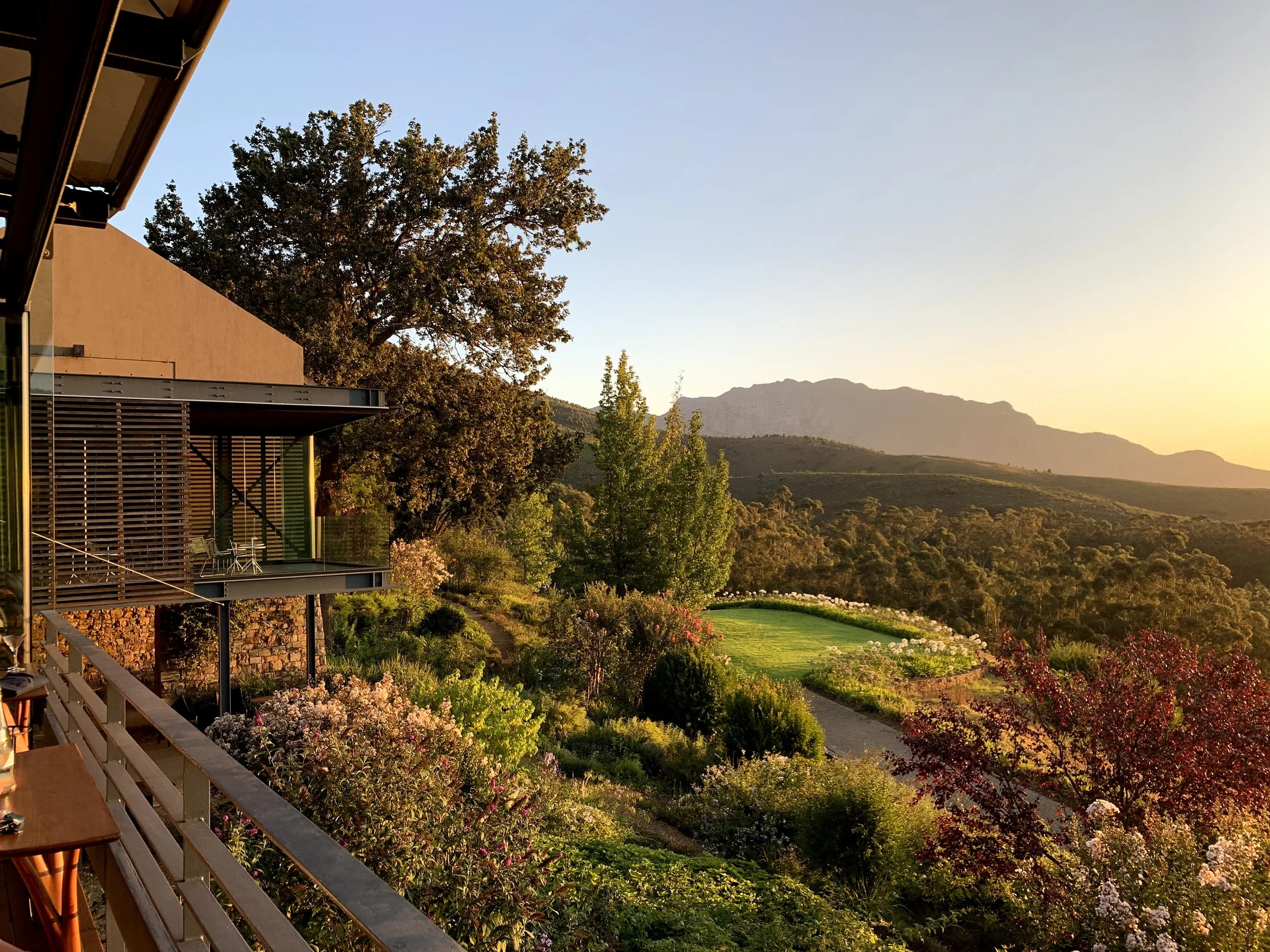 Tokara Restaurant and Wine Estate near Stellenbosch, South Africa. February 2020.