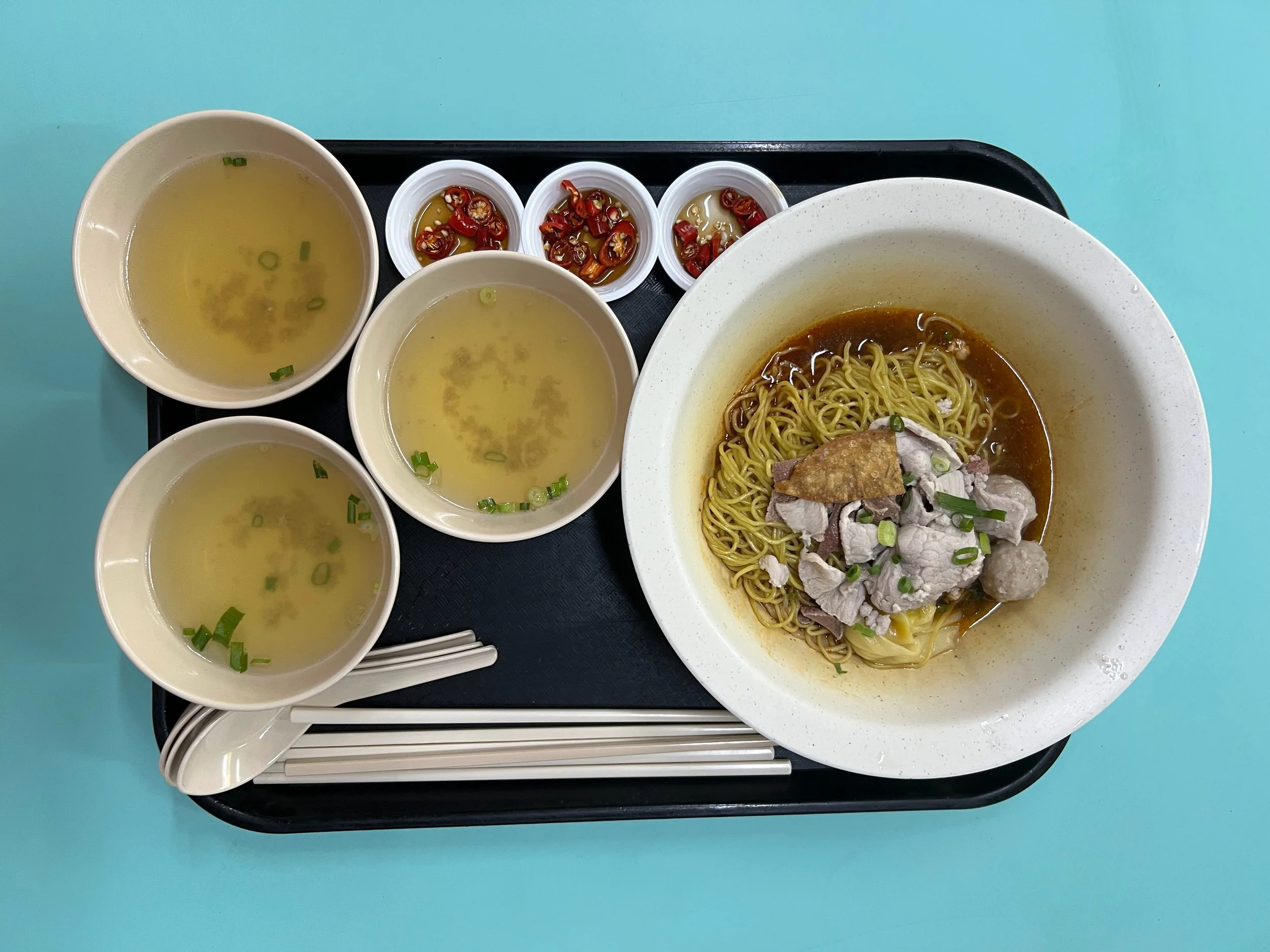 I love the colors of this. I wish I could remember what it is! It's from an extremely tasty food tour in Singapore. It's hard to go wrong food-wise in this tiny city-state, though. It's known for its food. May 2025. 