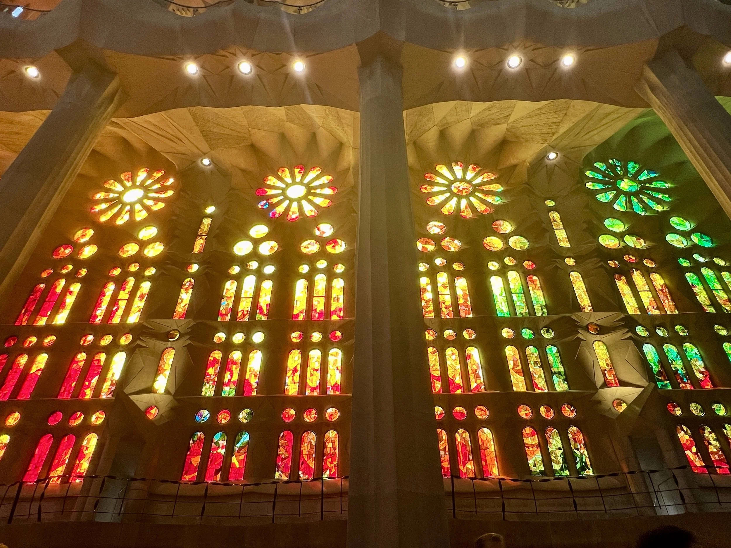The Basilica of the Sacred Family in Barcelona, Spain. September 2024. 