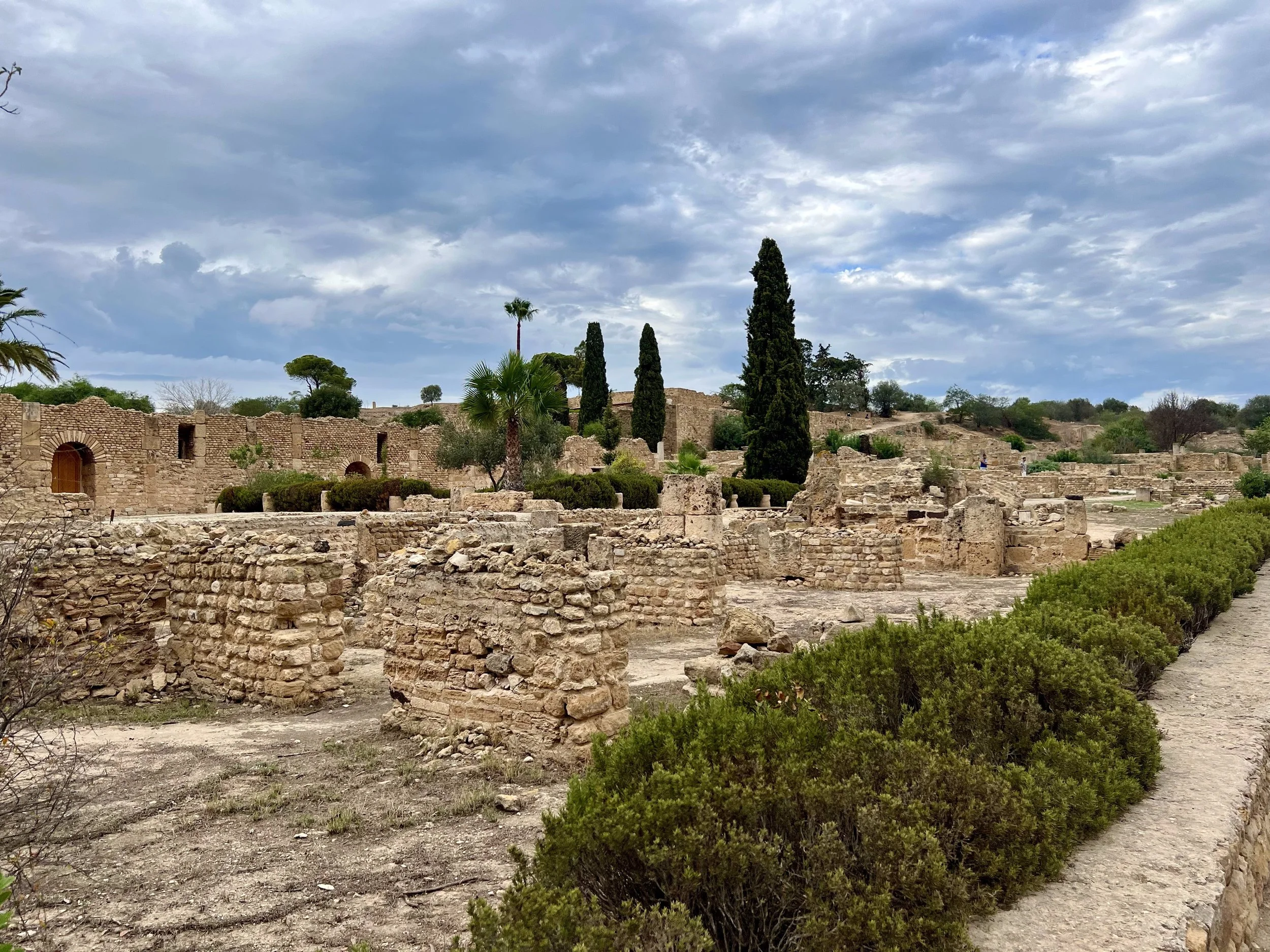 What's particularly amazing about the Carthage ruins in Tunisia is that there was almost nobody there when we visited. And that's normal. If you want time to yourself to explore Roman ruins, forget Italy. Go to north Africa! September 2024.  