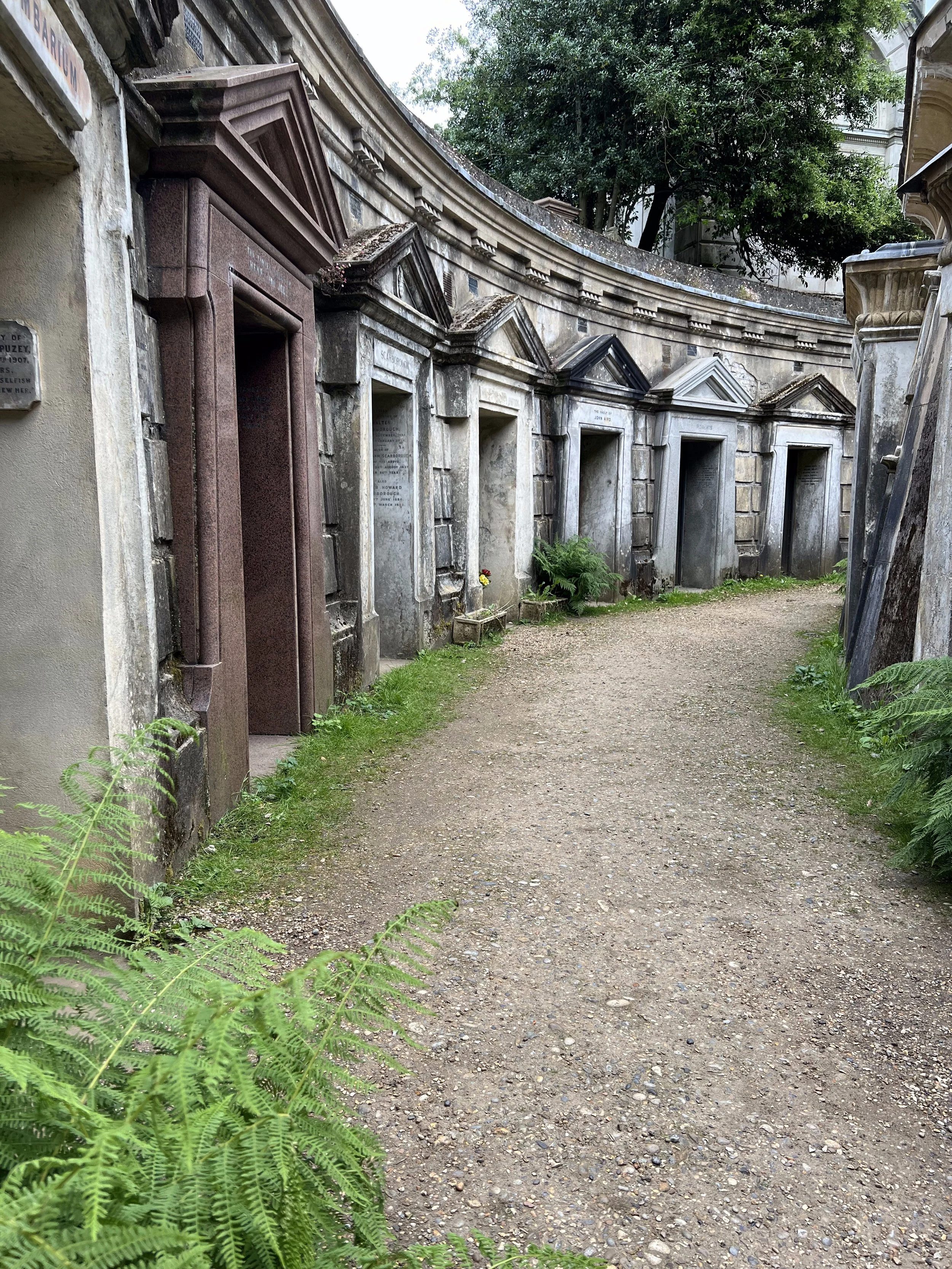 Highgate Cemetery, London. June 2024. 