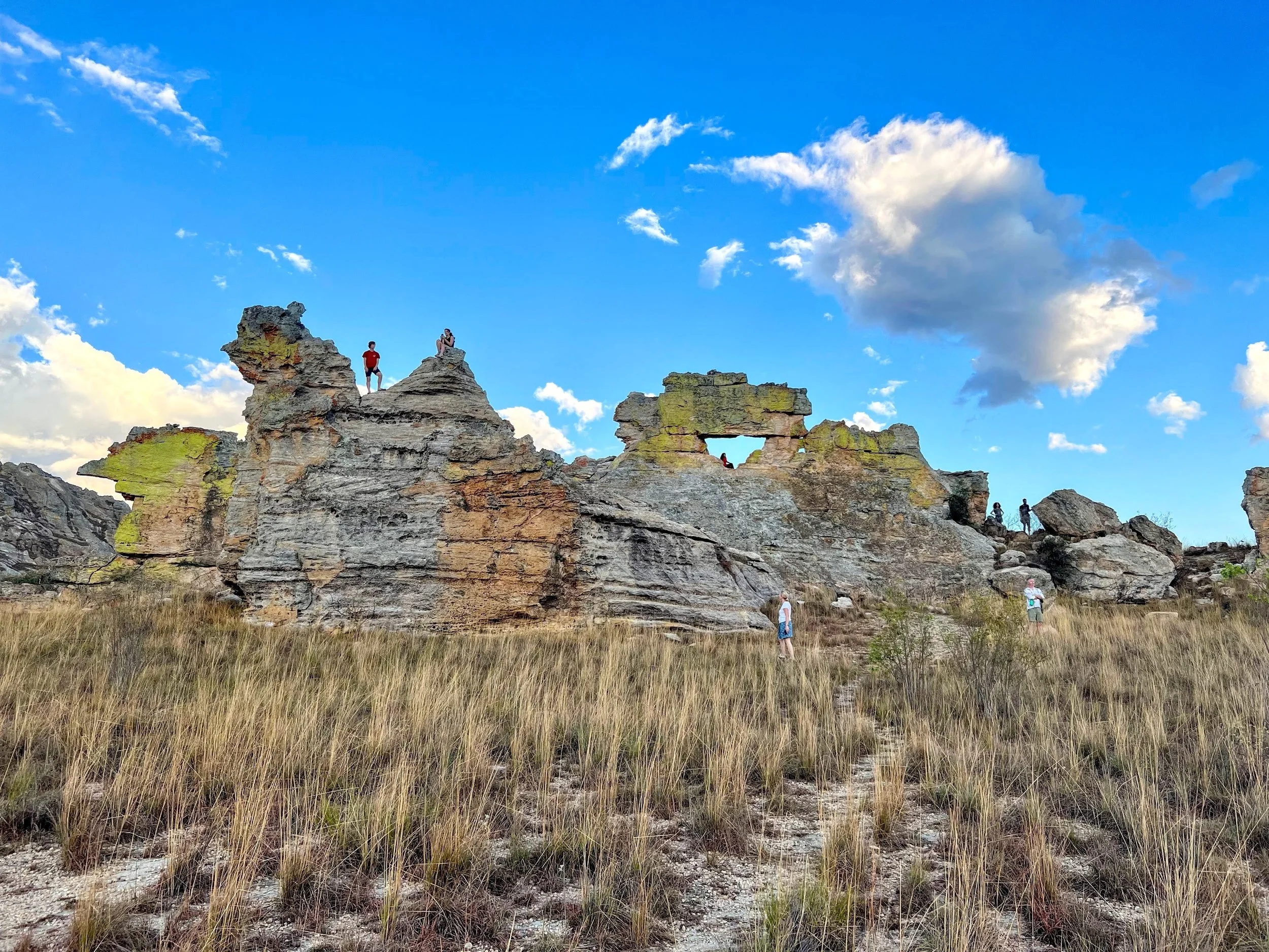 Isalo Rock Window in Isalo National Park, Madagascar. November 2022. 