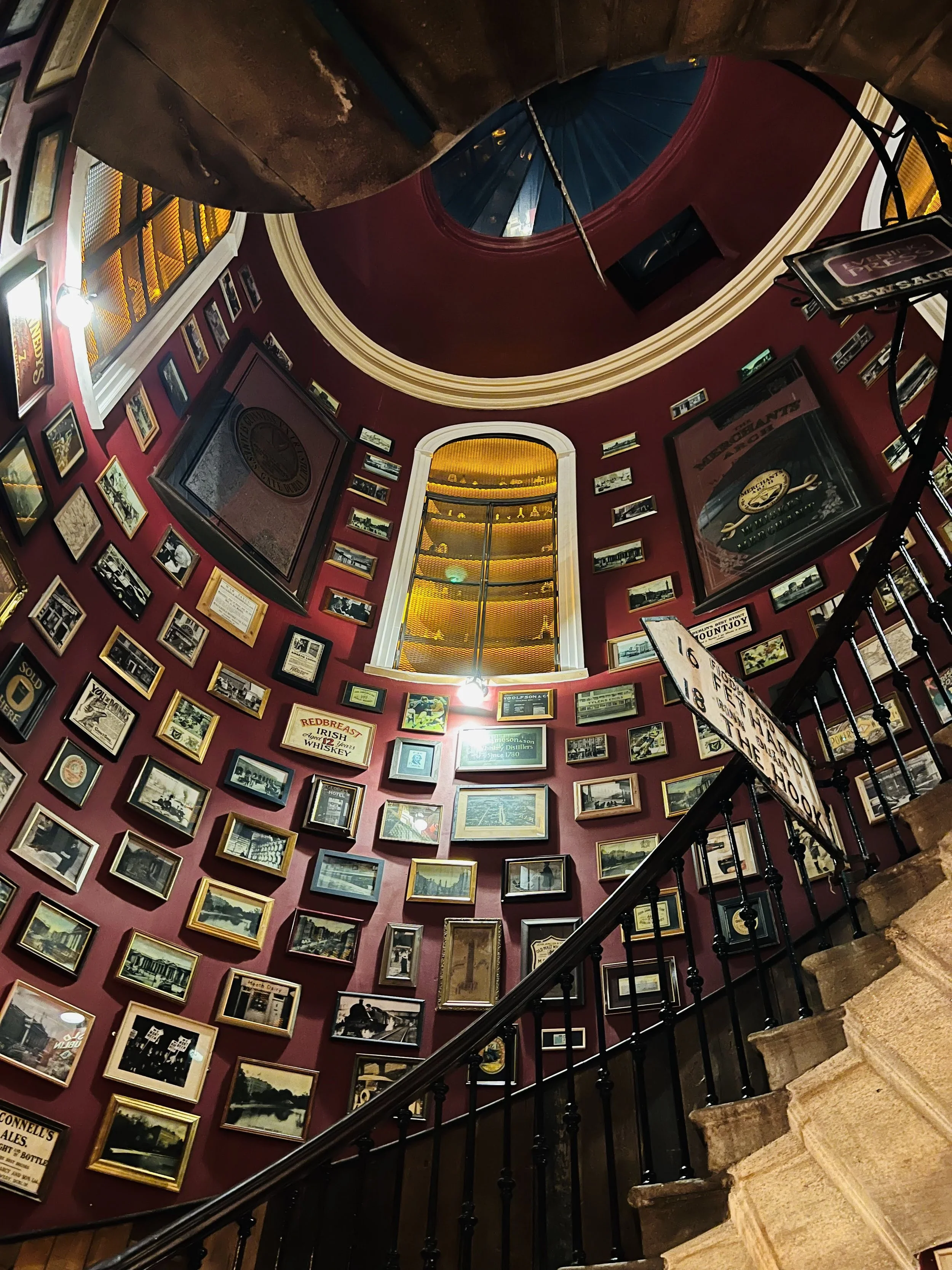 The Merchants Arch Pub in Dublin, Ireland. I've been many times, but I think this photo is from April 2023. 