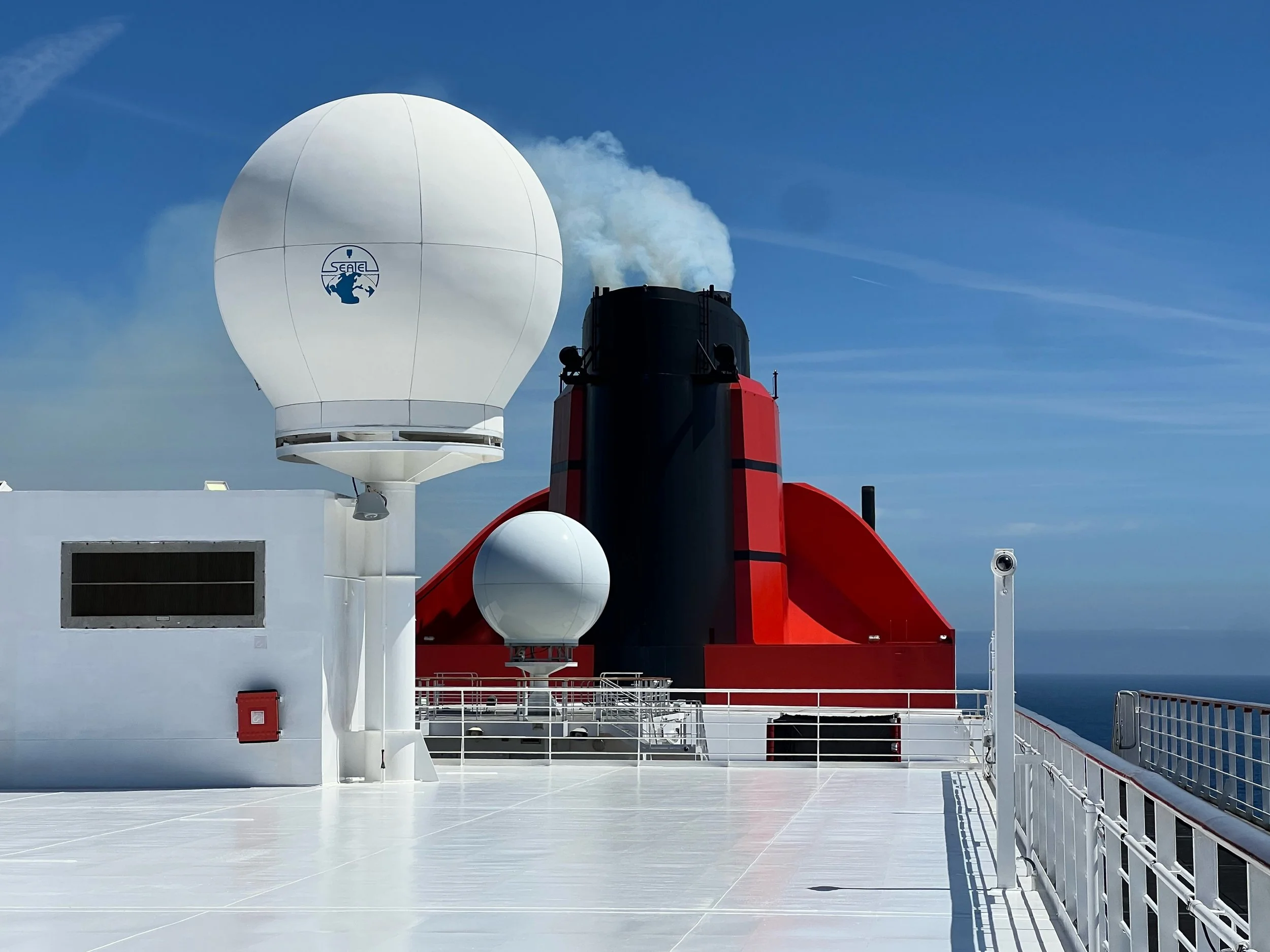 My first and only big ship trip -- a transatlantic crossing (not a cruise!) on Cunard's Queen Mary 2, the world's only ocean liner (not a cruise ship!). May 2026. 