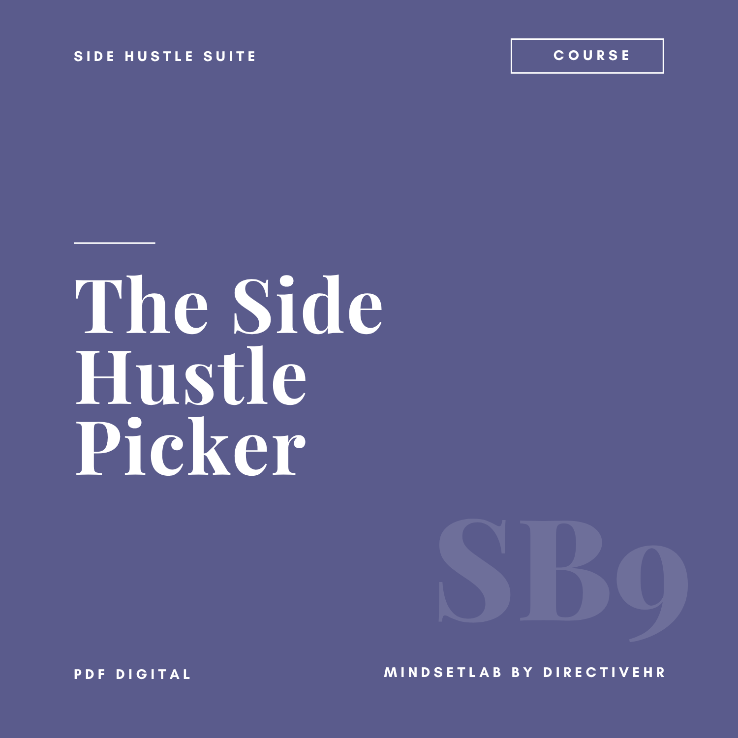 SB9: The Side Hustle Picker