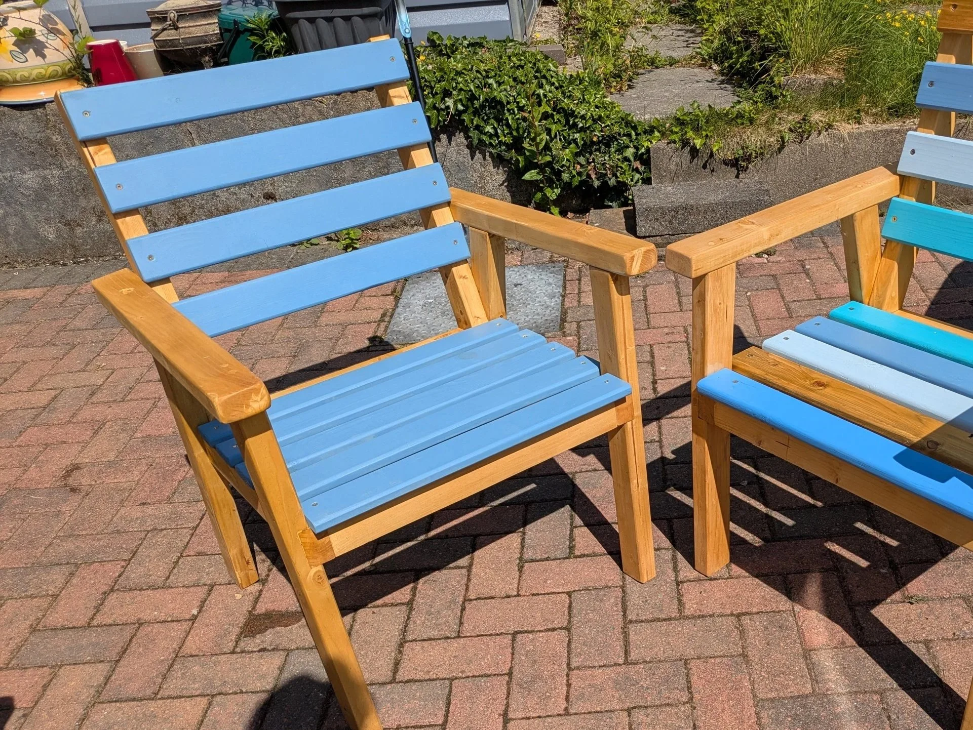 Comfortable Handmade Garden Chair - Single chair