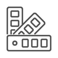 landscape concrete colors icon