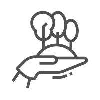 landscape easy maintenance icon