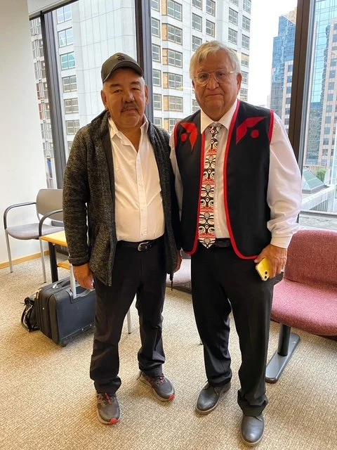 R- Reg Percival - Lead Plaintiff (Percival v Canada) L- Kenneth Weischte - Ontario Lead Plaintiff