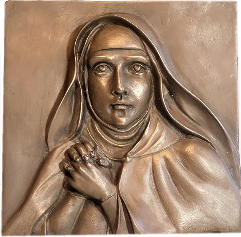 St. Teresa of Avila Bas Relief
