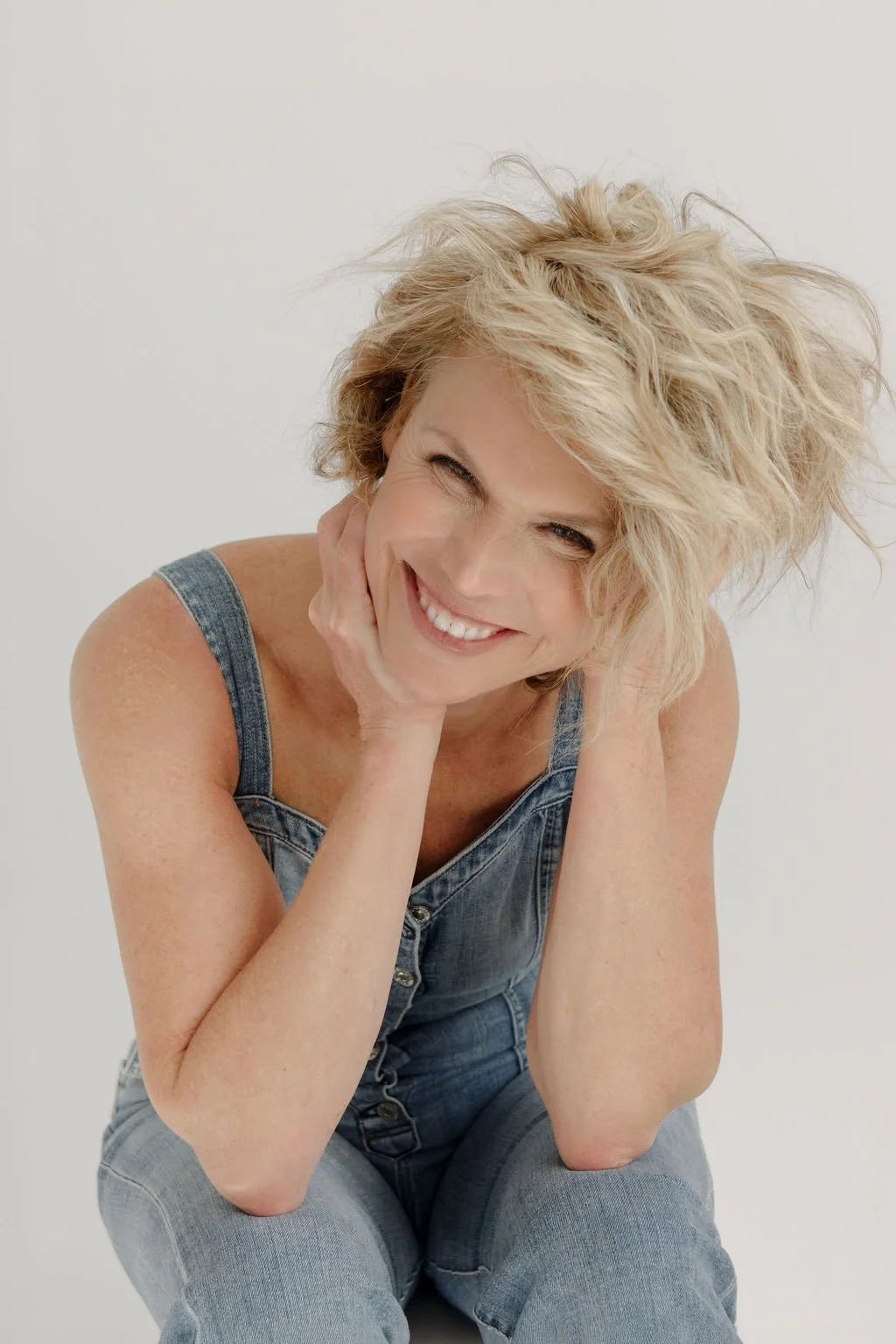 Portrait of midlife life coach Kristin Quackenbush, founder of Me First Club
