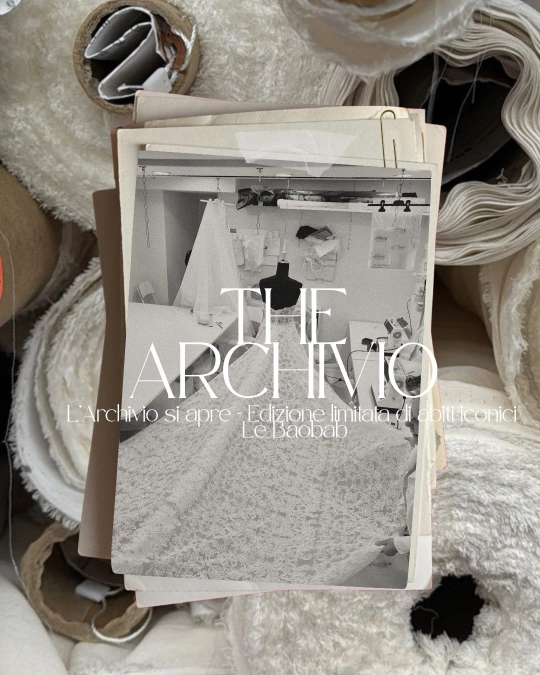 THE ARCHIVIO -  dal 4 al 8 maggio 2026 🪡 

Una selezione privata dei nostri abiti pi&ugrave; iconici.
Creazioni nate per raccontare storie, custodite nel tempo, ora pronte a rinascere.

Per una settimana soltanto, l&rsquo;archivio Le Baobab si apre.