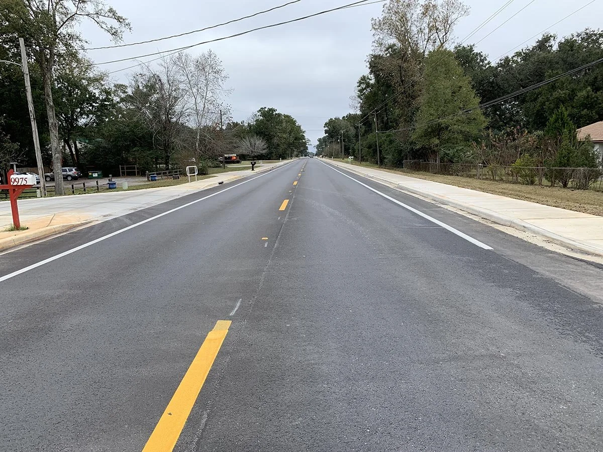 Chemstrand Road Pedestrian Improvement Project