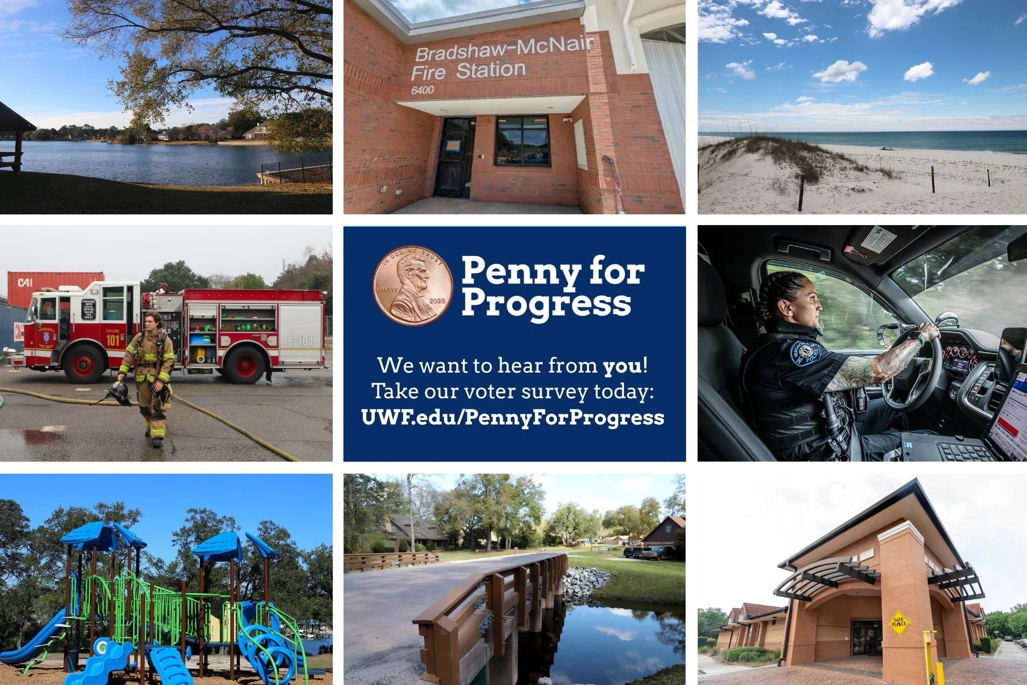 Penny for Progress Projects Across Escambia County