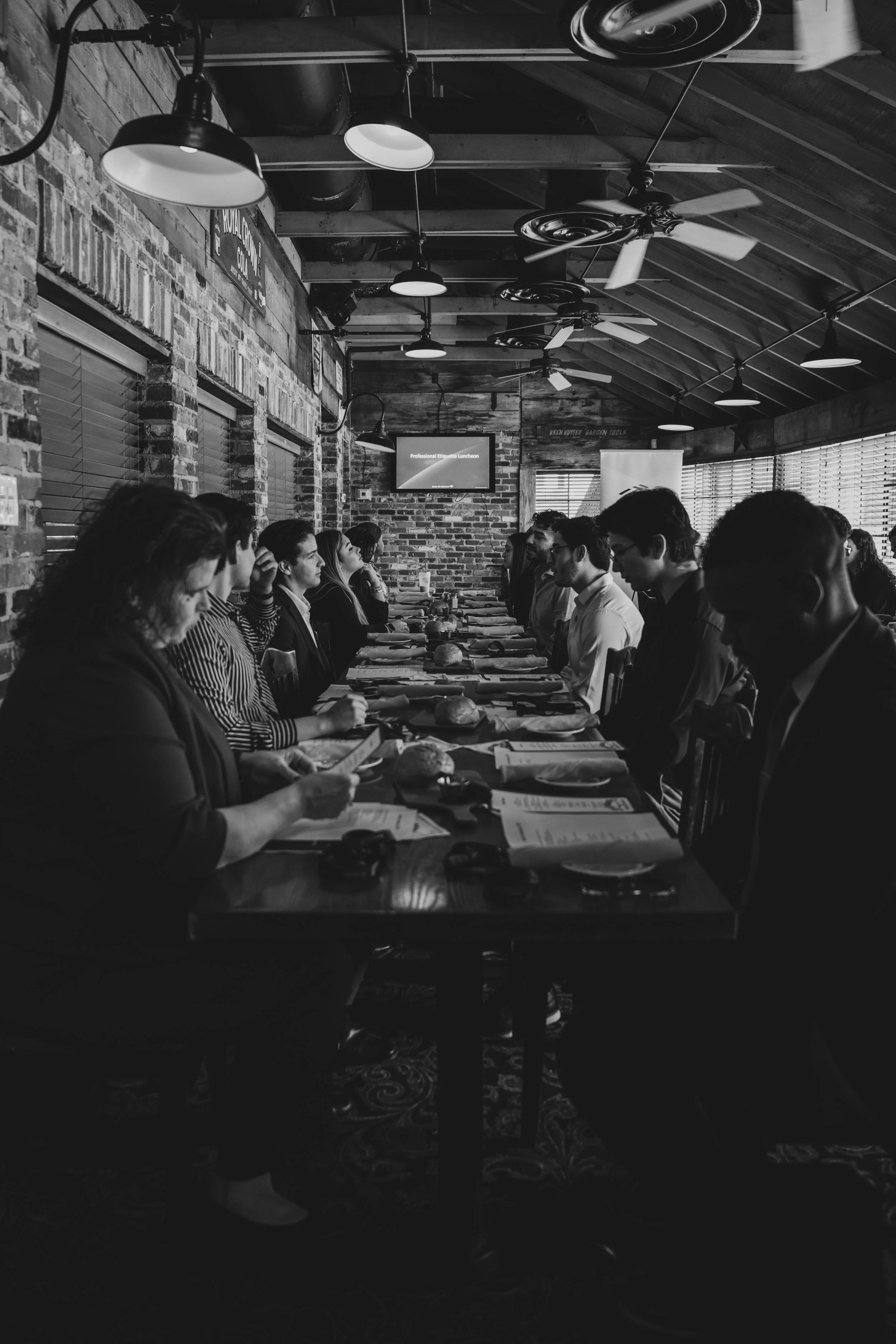 Bank of America Etiquette Lunch