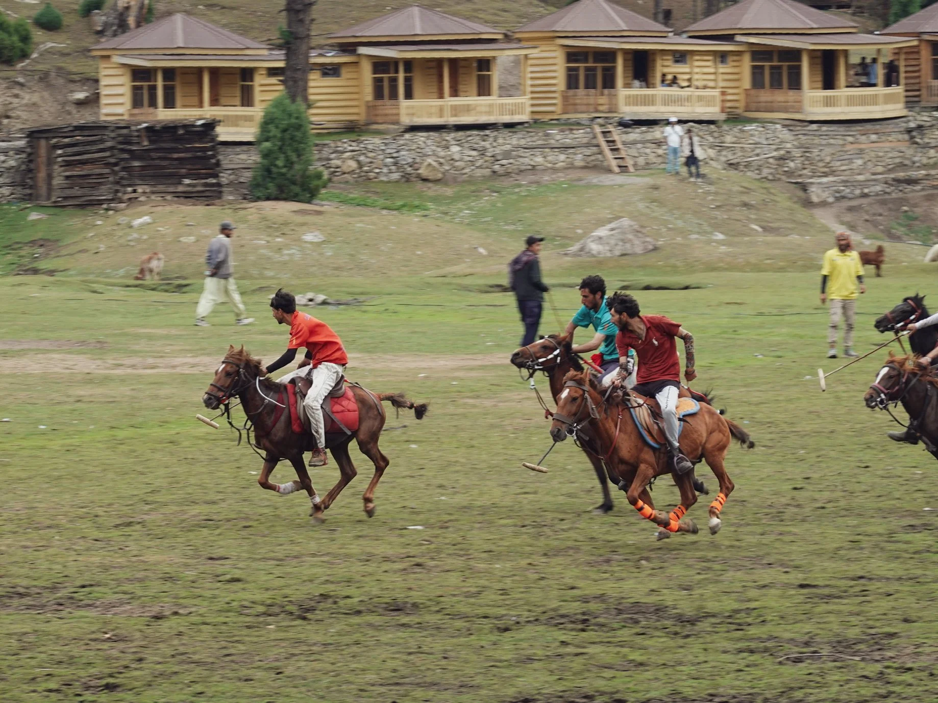 Polo Match in Fairy Meadows, Pakistan