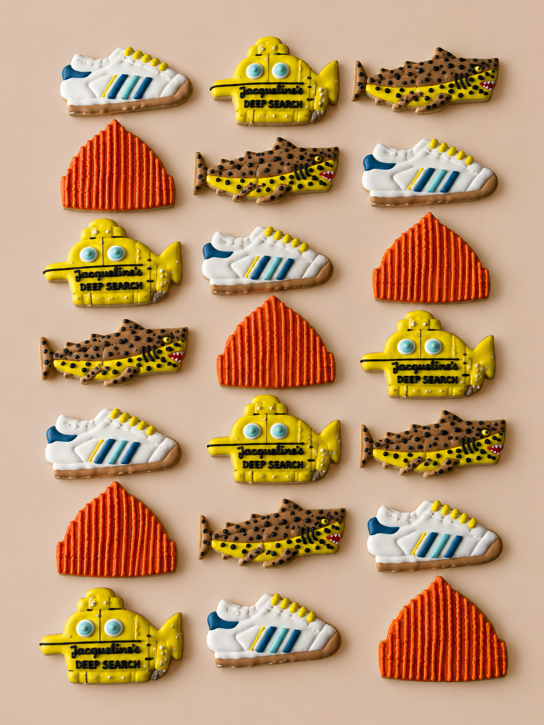 Custom Shape Cookie Set 01