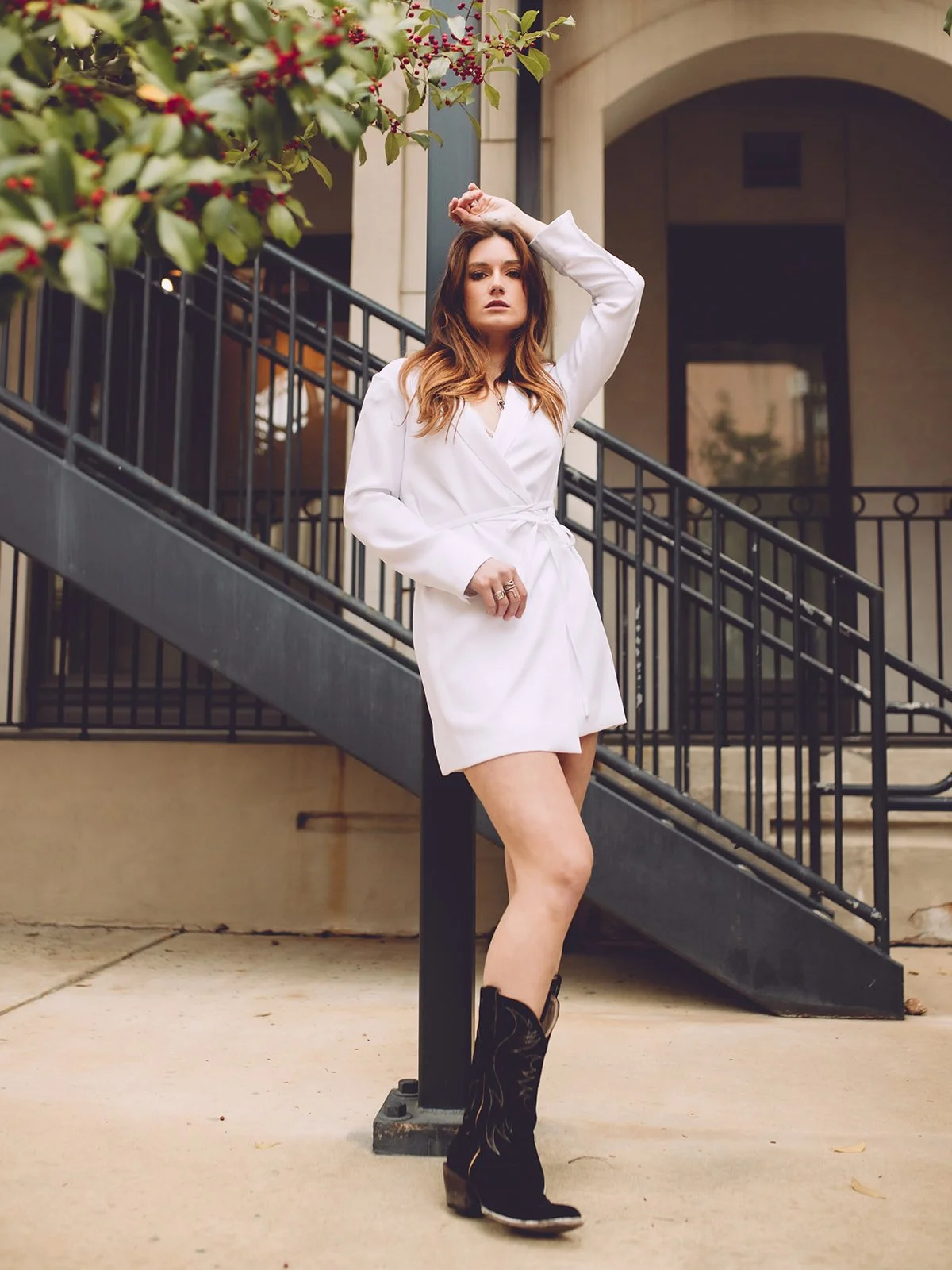 Editorial senior photoshoot