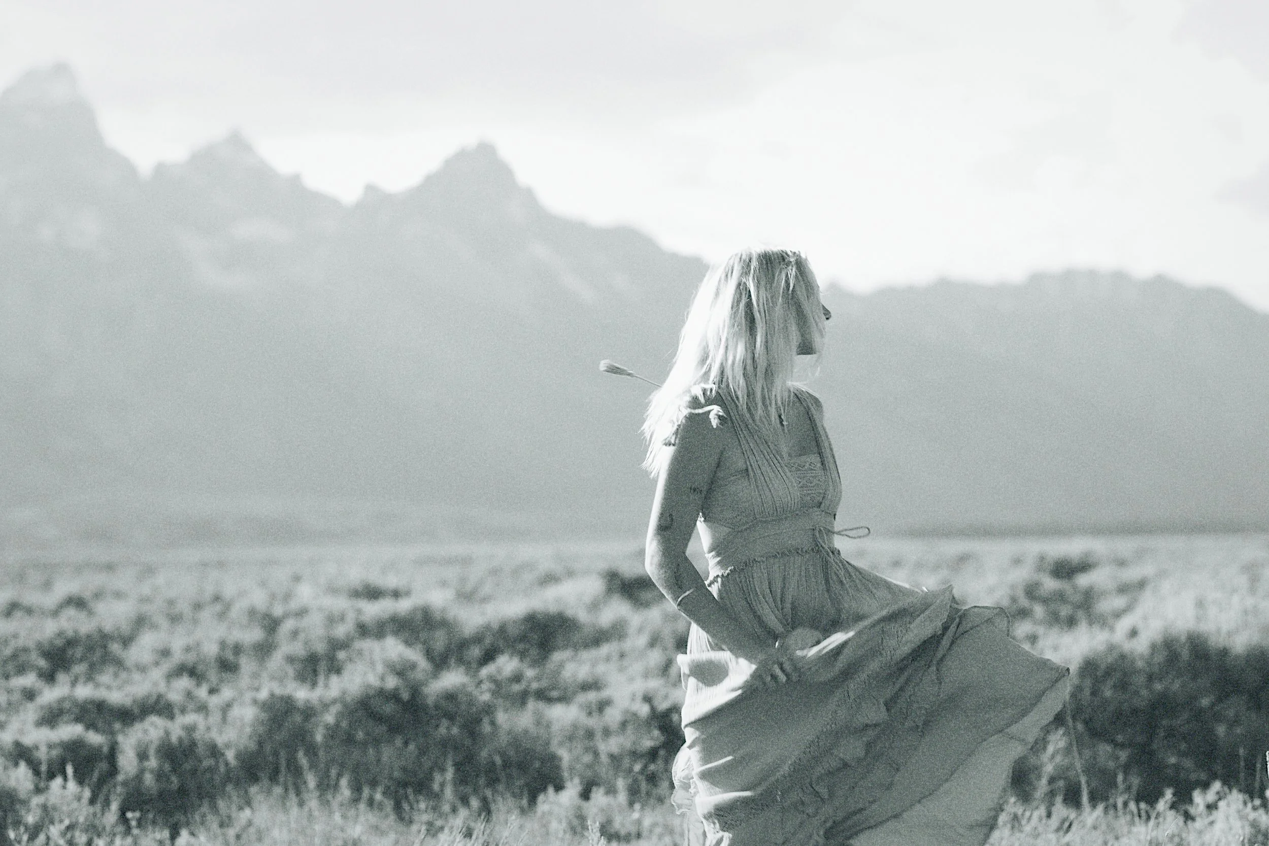 Styled photoshoot in the Grand Tetons in Wyoming.