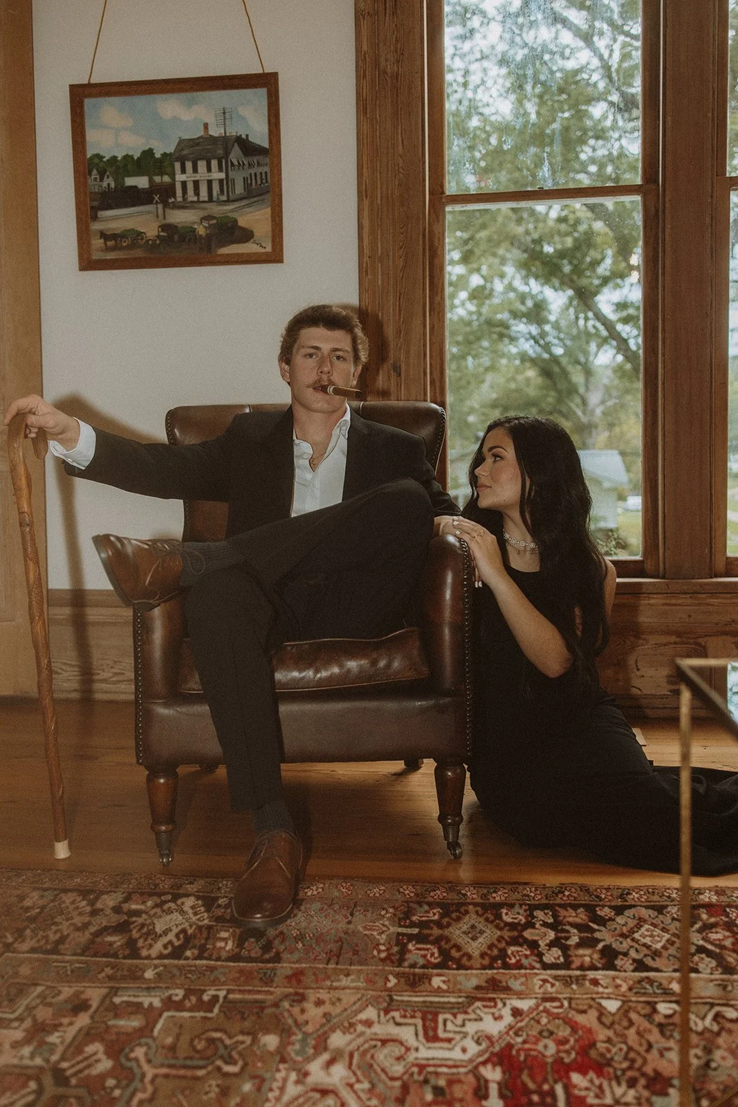 Old money styled photoshoot in Mississippi