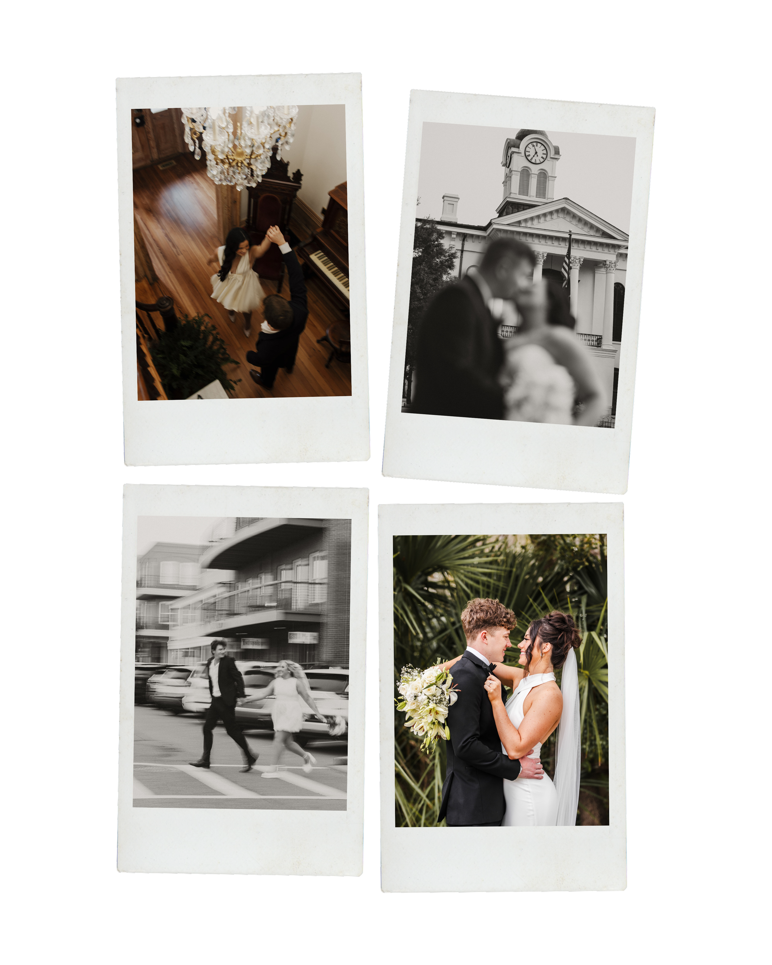 Wedding and engagement photos.