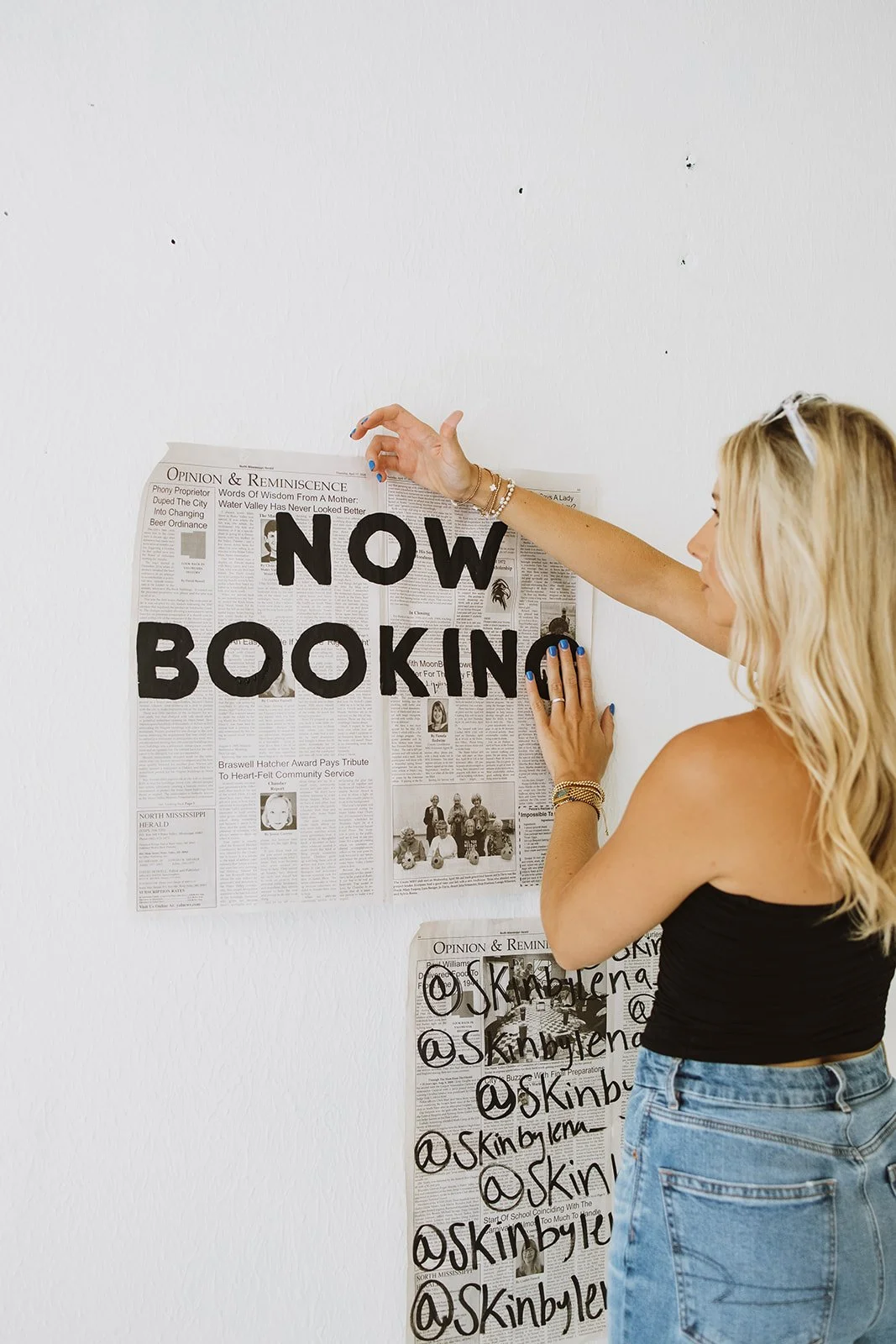 Marketing photoshoot for business in Oxford, Mississippi