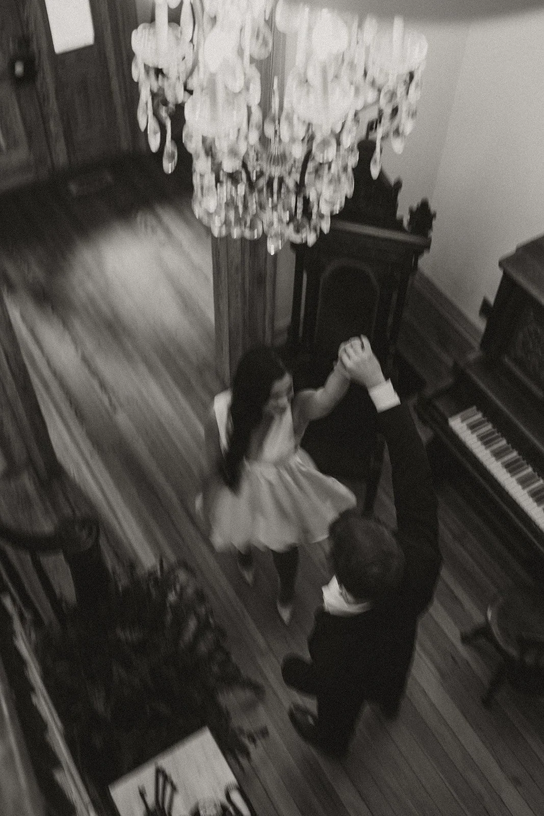 Styled creative engagement photos in Oxford, Mississippi