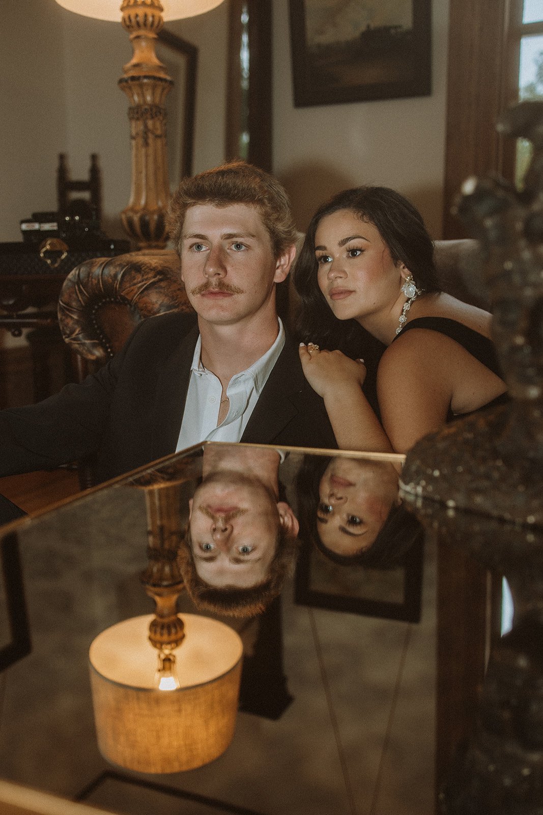 Old Hollywood styled photoshoot Mississippi