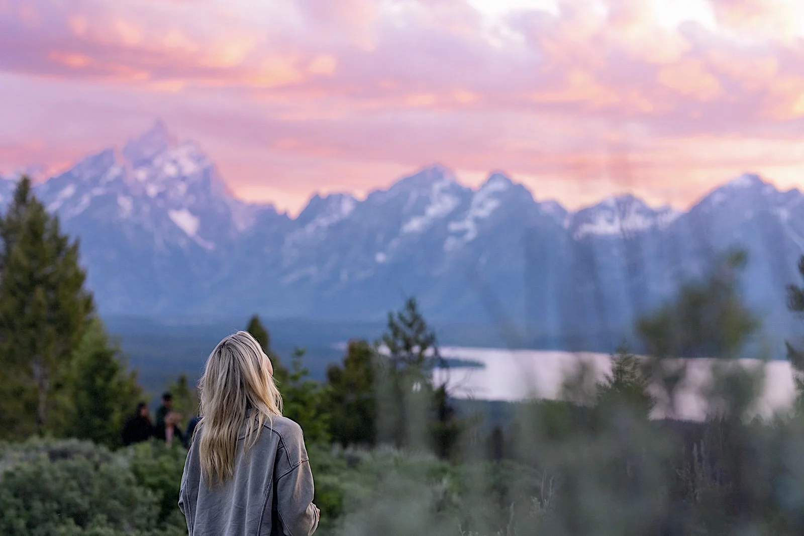 Grand Teton sunset photoshoot.