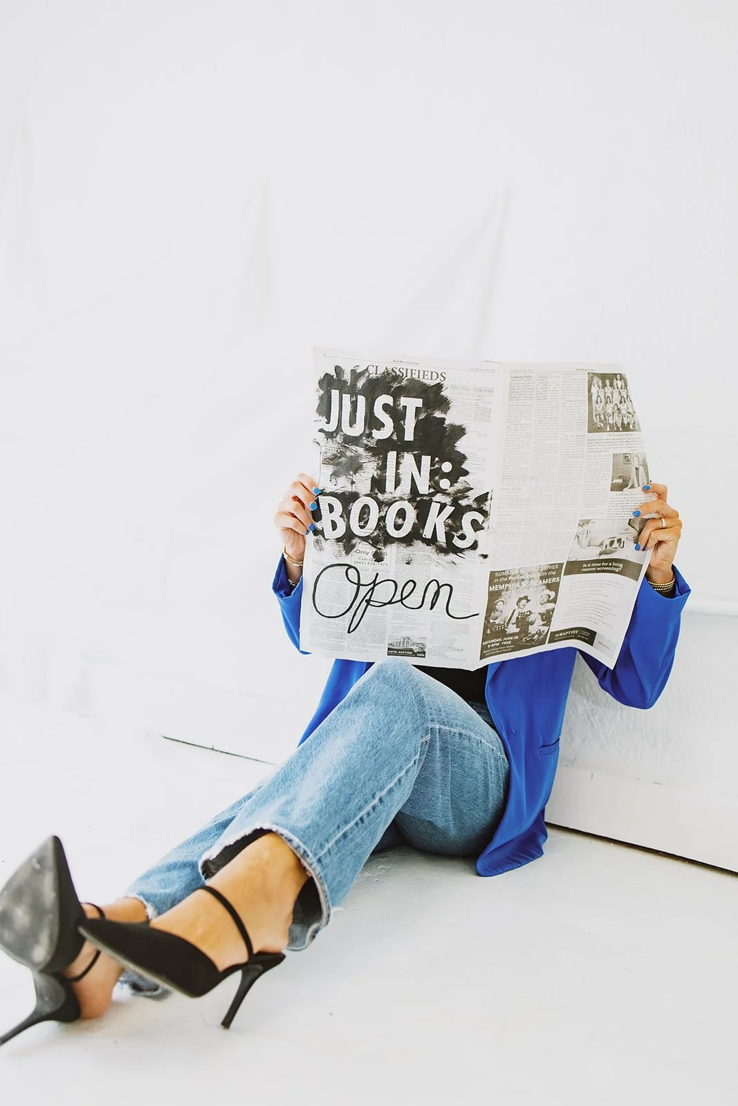 Creative, styled branding photoshoot blog for an esthetician in Oxford, MS.